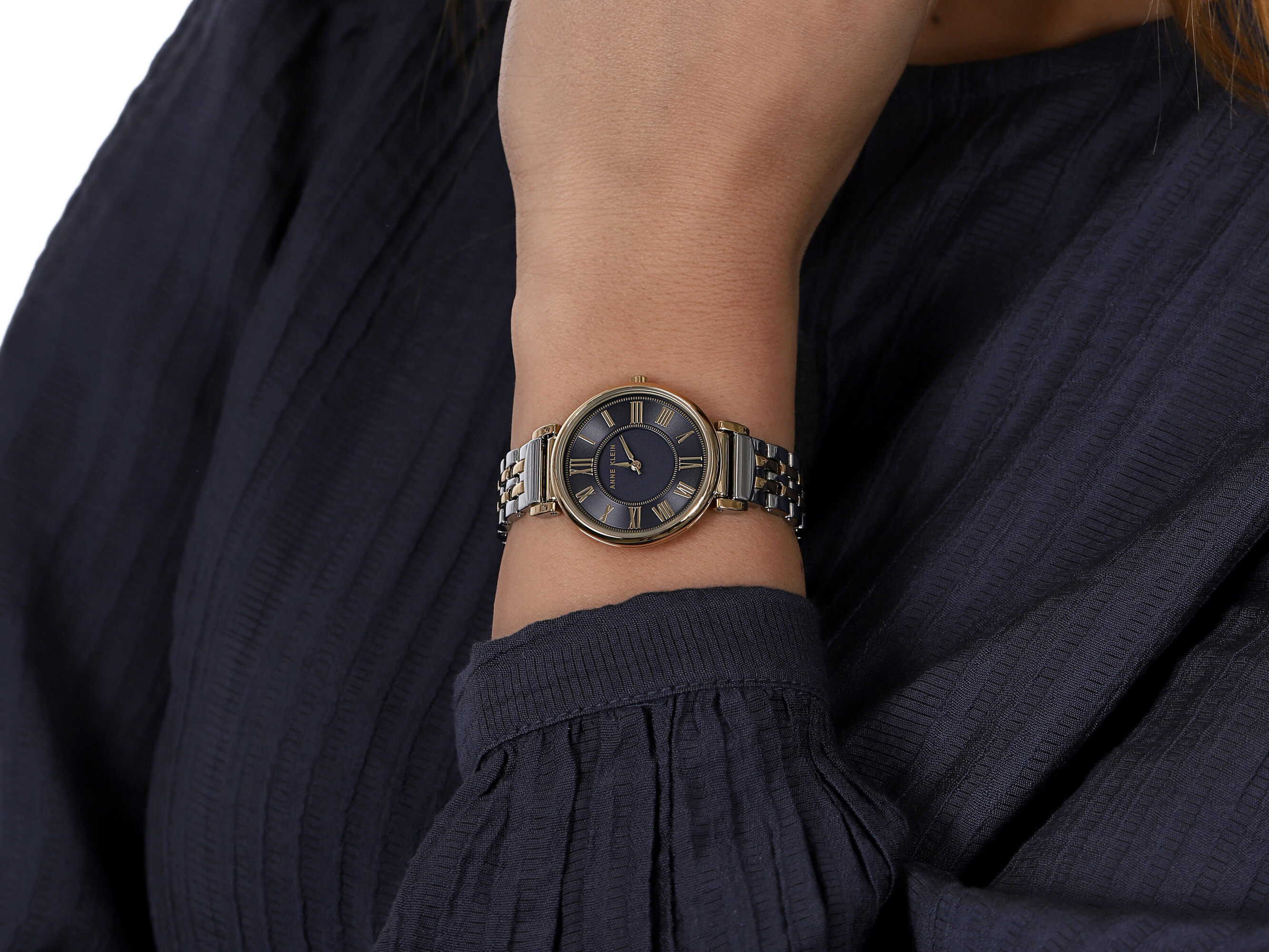 Anne Klein AK-2159NVTT zegarek damski Bransoleta - miniatura 4