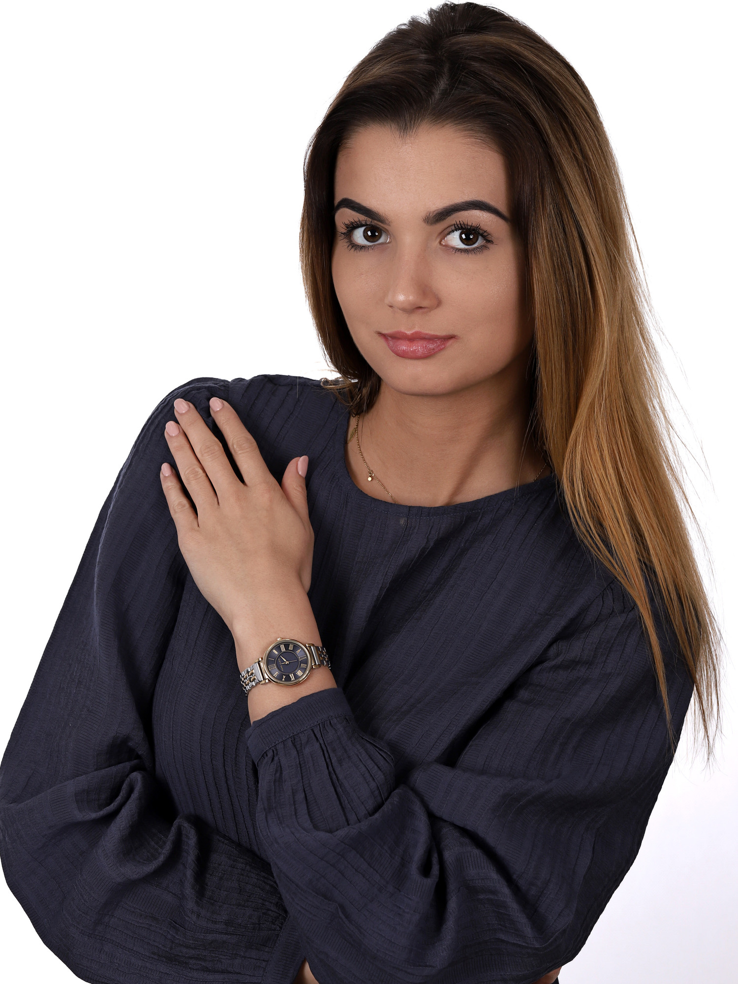 Anne Klein AK-2159NVTT zegarek klasyczny Bransoleta - miniatura 2