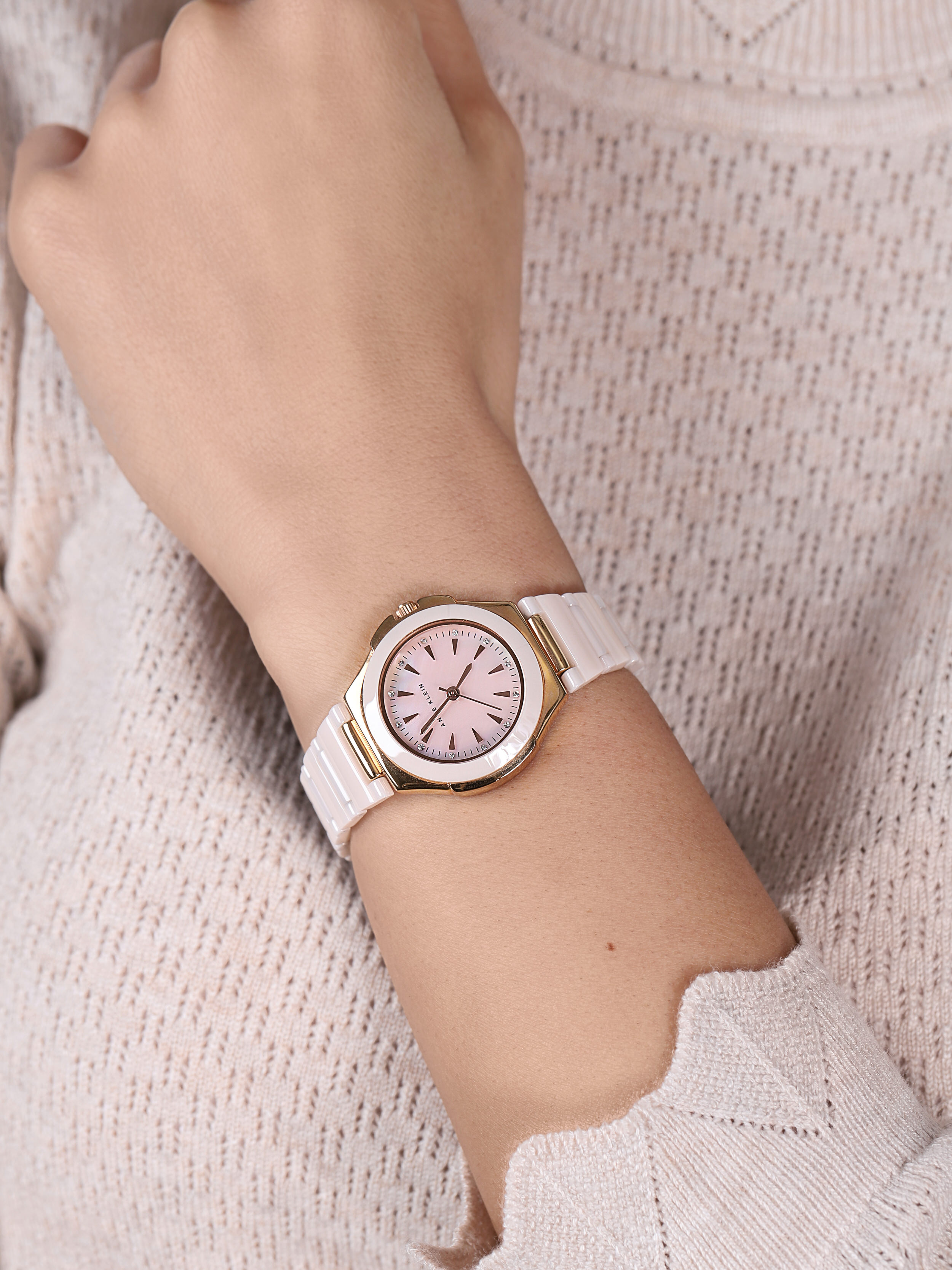Anne Klein AK-2176RGLP damski zegarek Bransoleta bransoleta - miniatura 3