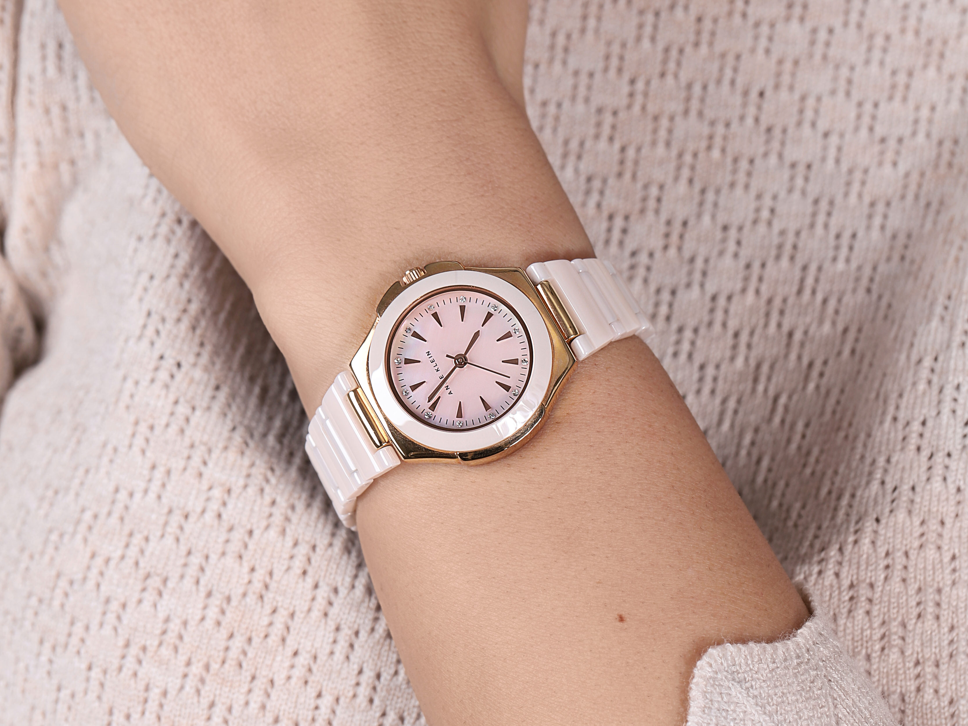 Anne Klein AK-2176RGLP zegarek damski Bransoleta - miniatura 4