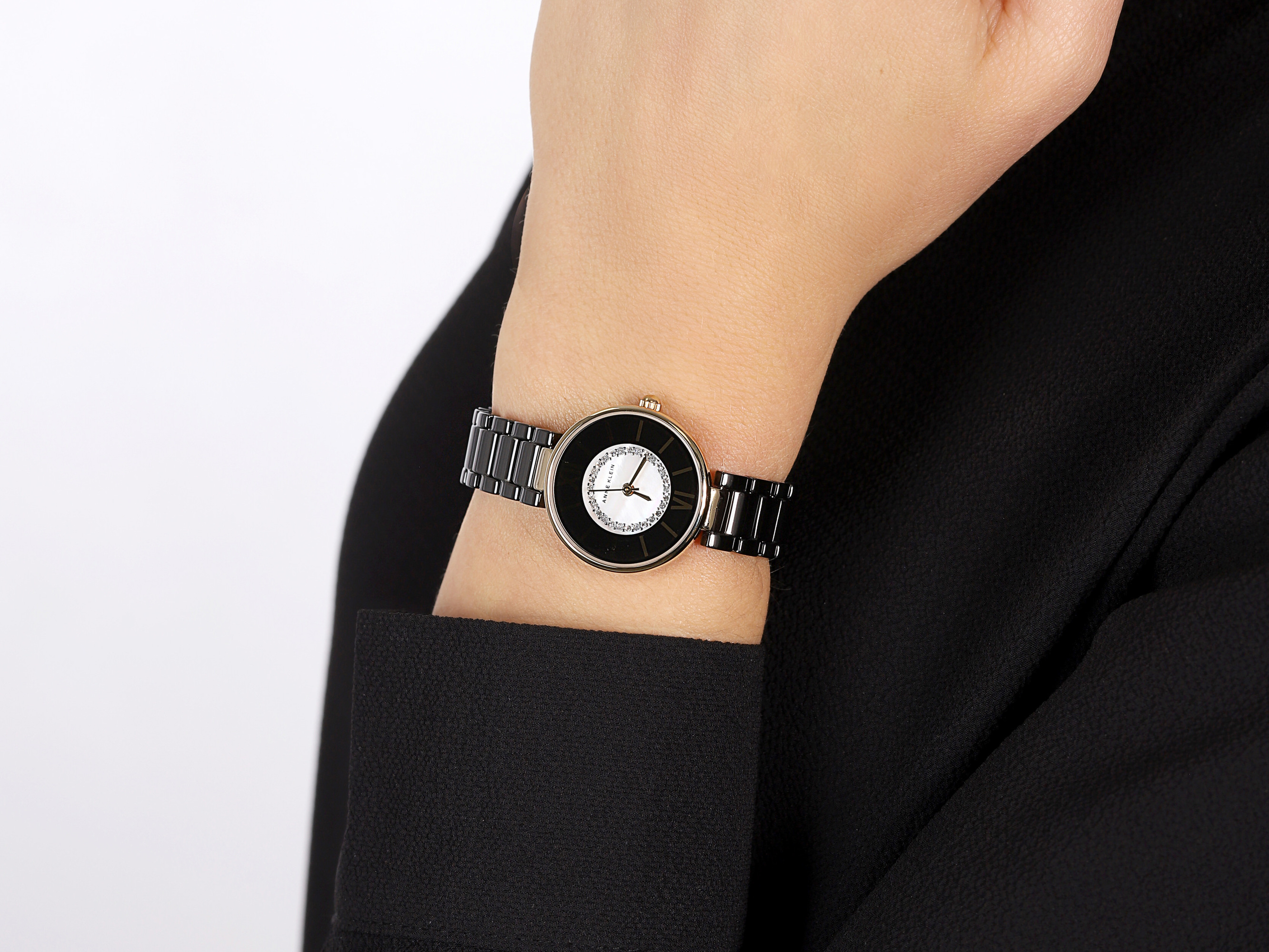 Anne Klein AK-2178BKGB damski zegarek Bransoleta bransoleta - miniatura 4