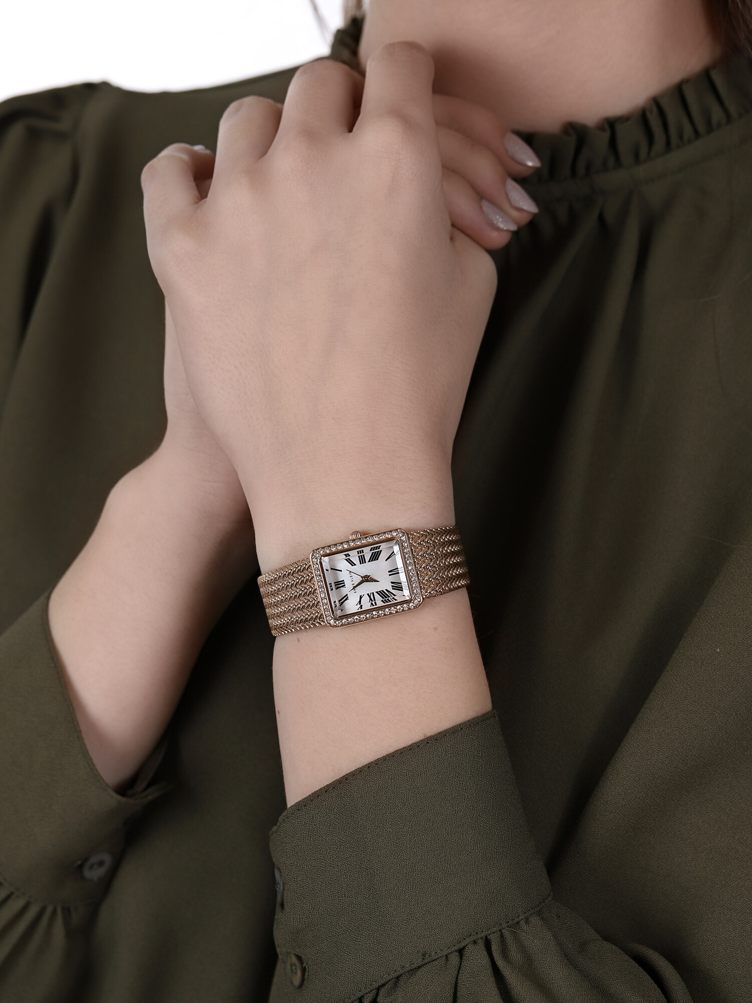 Anne Klein AK-2194MPRG damski zegarek Bransoleta bransoleta - miniatura 3