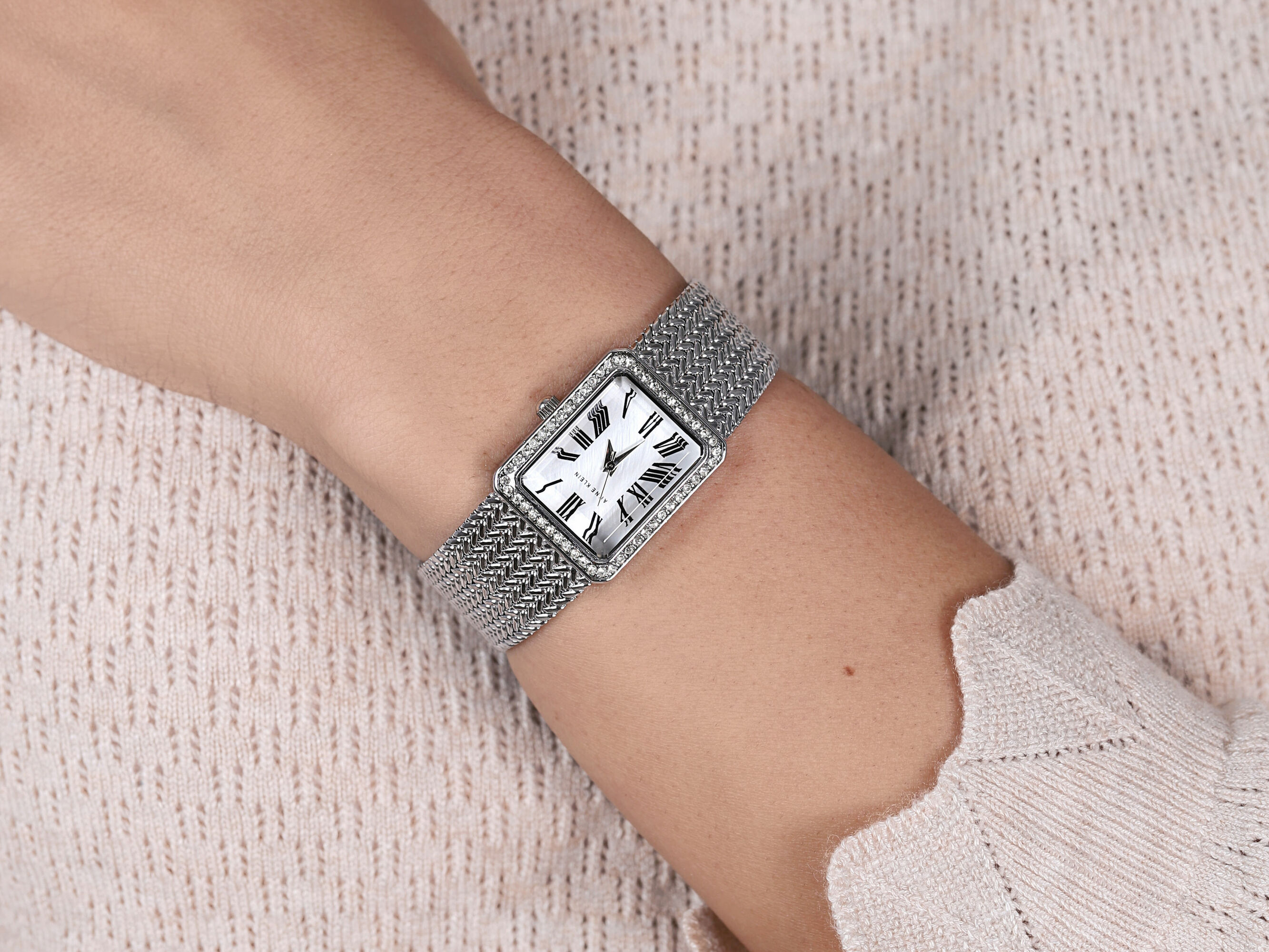 Anne Klein AK-2195MPSV damski zegarek Bransoleta bransoleta - miniatura 4