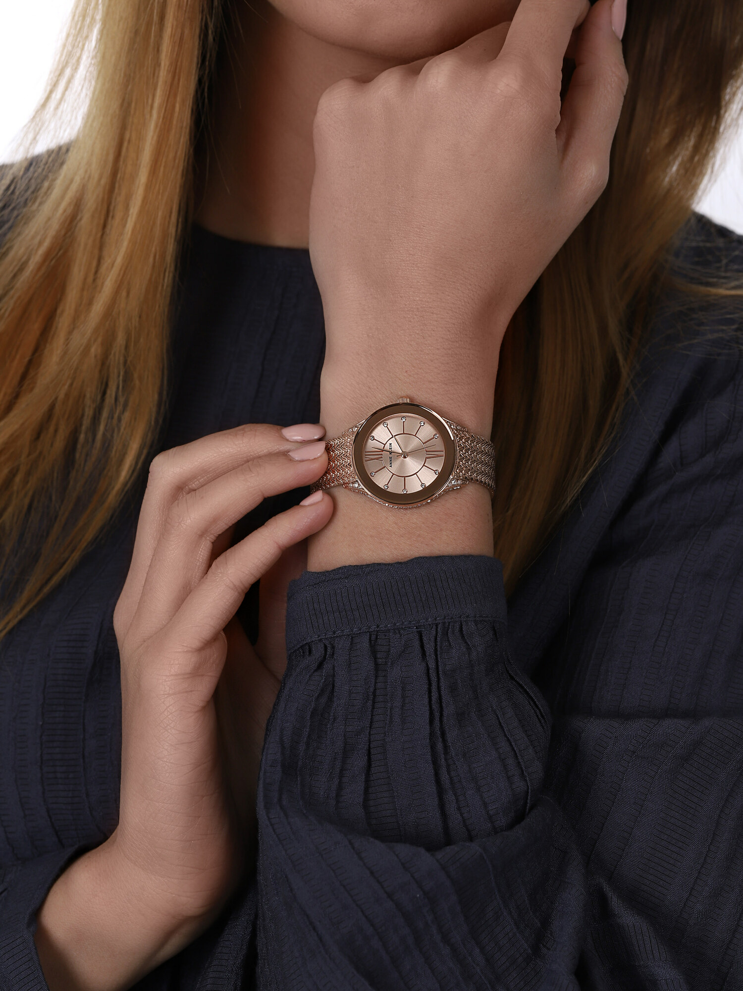 Anne Klein AK-2208RGRG damski zegarek Bransoleta bransoleta - miniatura 3