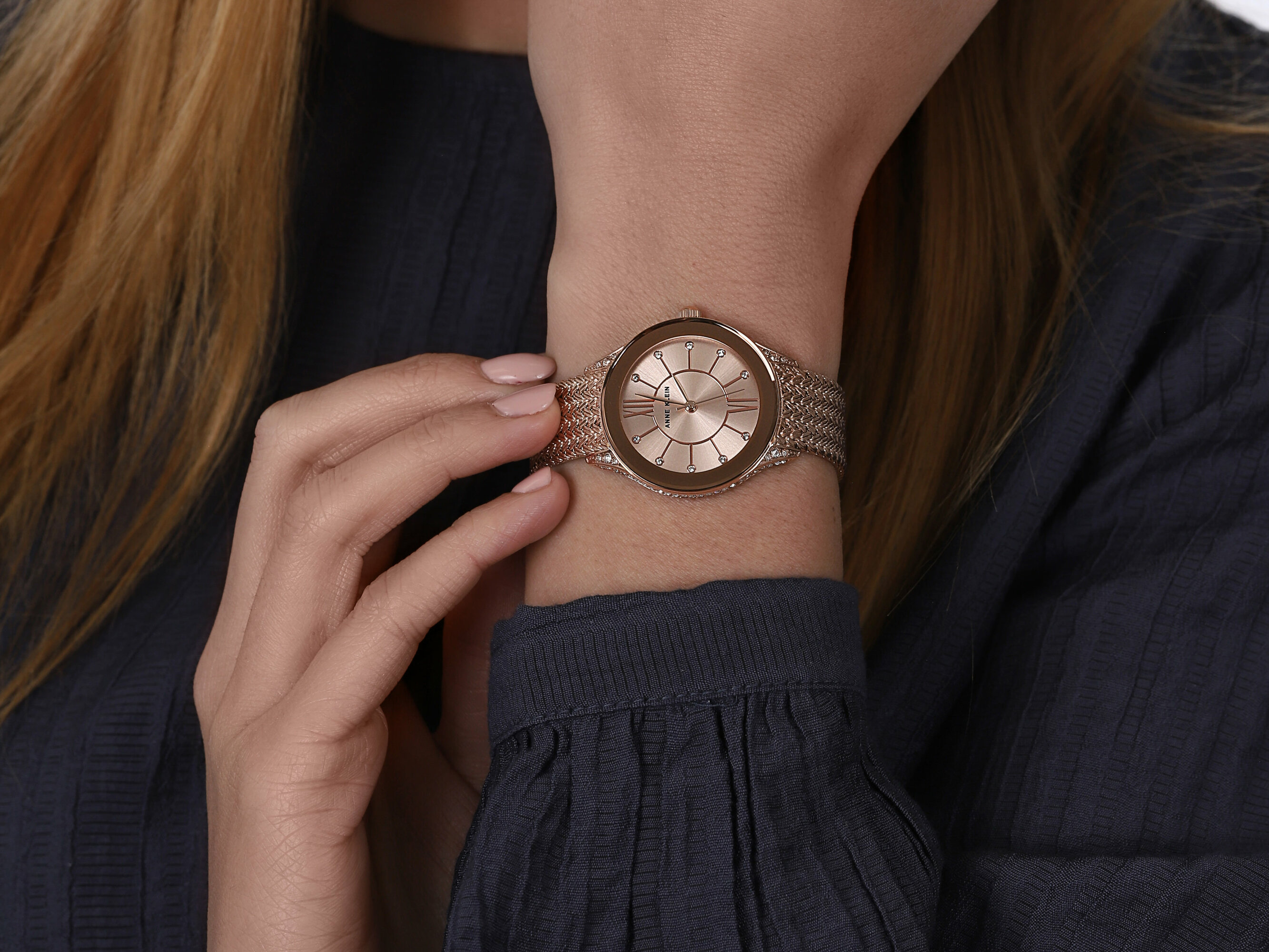 Anne Klein AK-2208RGRG zegarek damski Bransoleta - miniatura 4