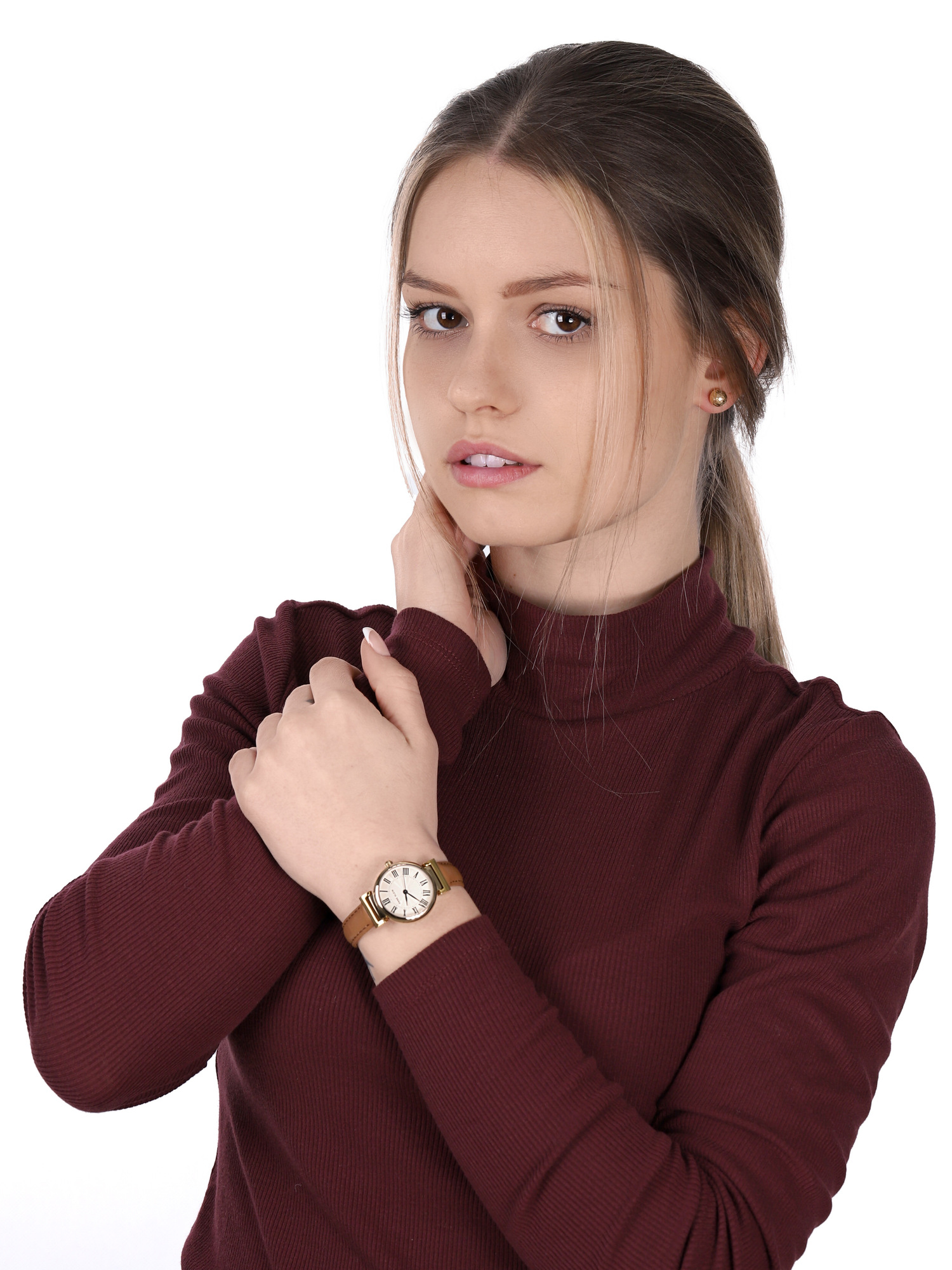 Anne Klein AK-2246CRHY zegarek damski Pasek - miniatura 2