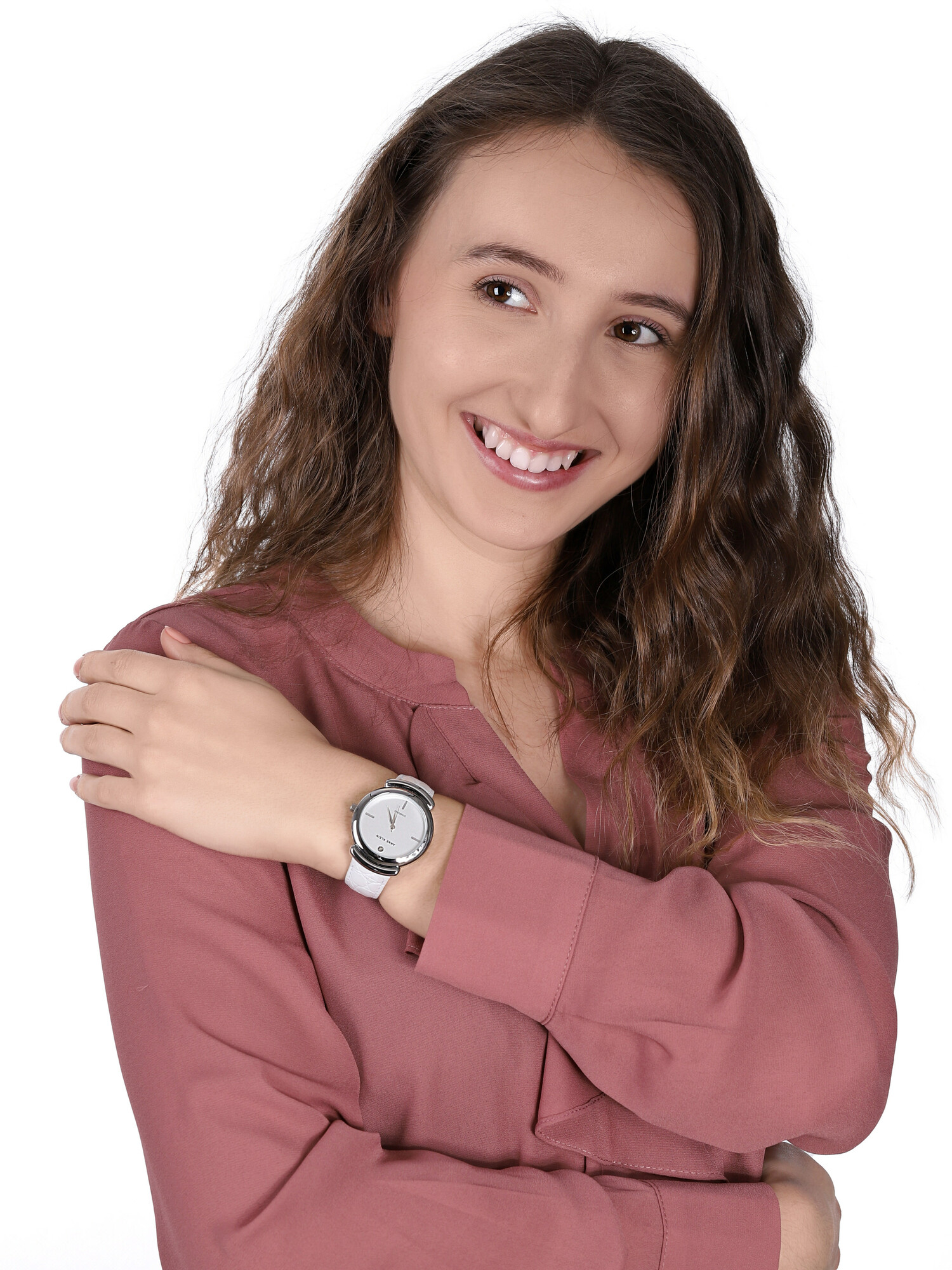 Anne Klein AK-2359SVWT zegarek damski Pasek - miniatura 2