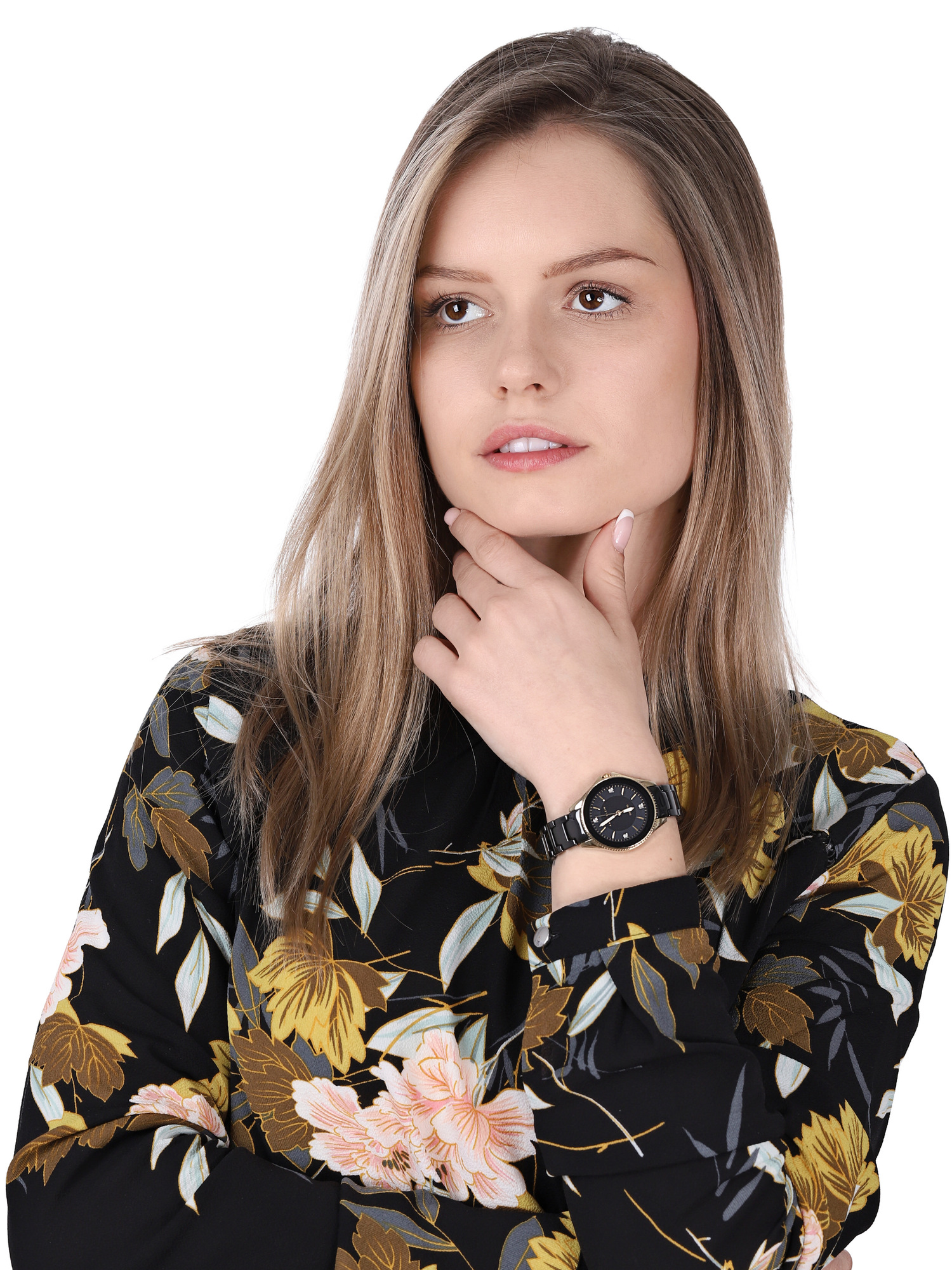 Anne Klein AK-2390BKGB zegarek damski Bransoleta - miniatura 2