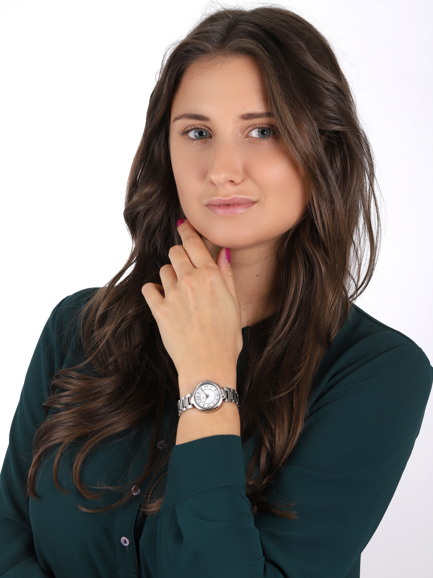 Anne Klein AK-2431WTSV zegarek klasyczny Bransoleta - miniatura 2