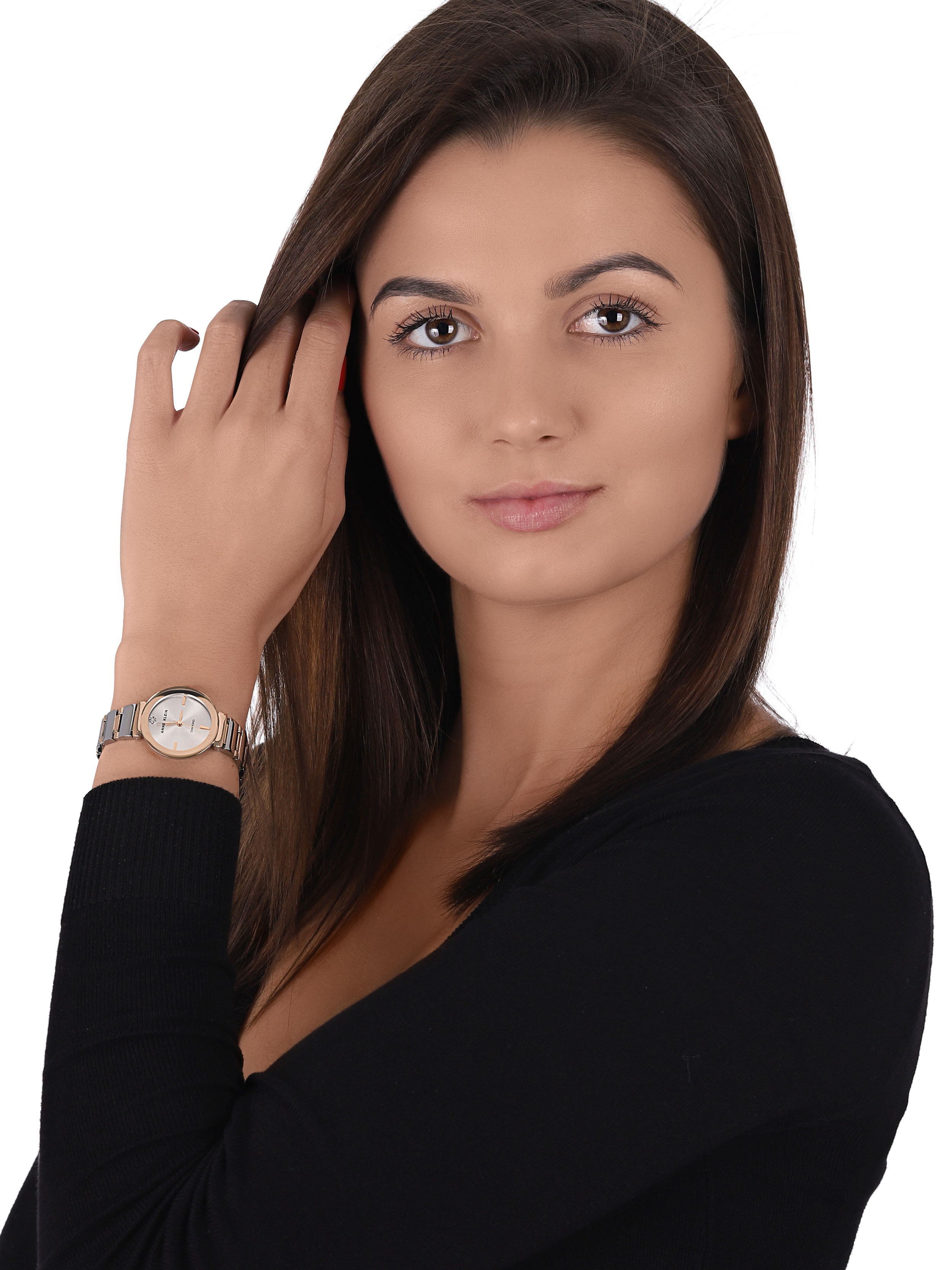 Anne Klein AK-2435SVTT zegarek fashion/modowy Bransoleta