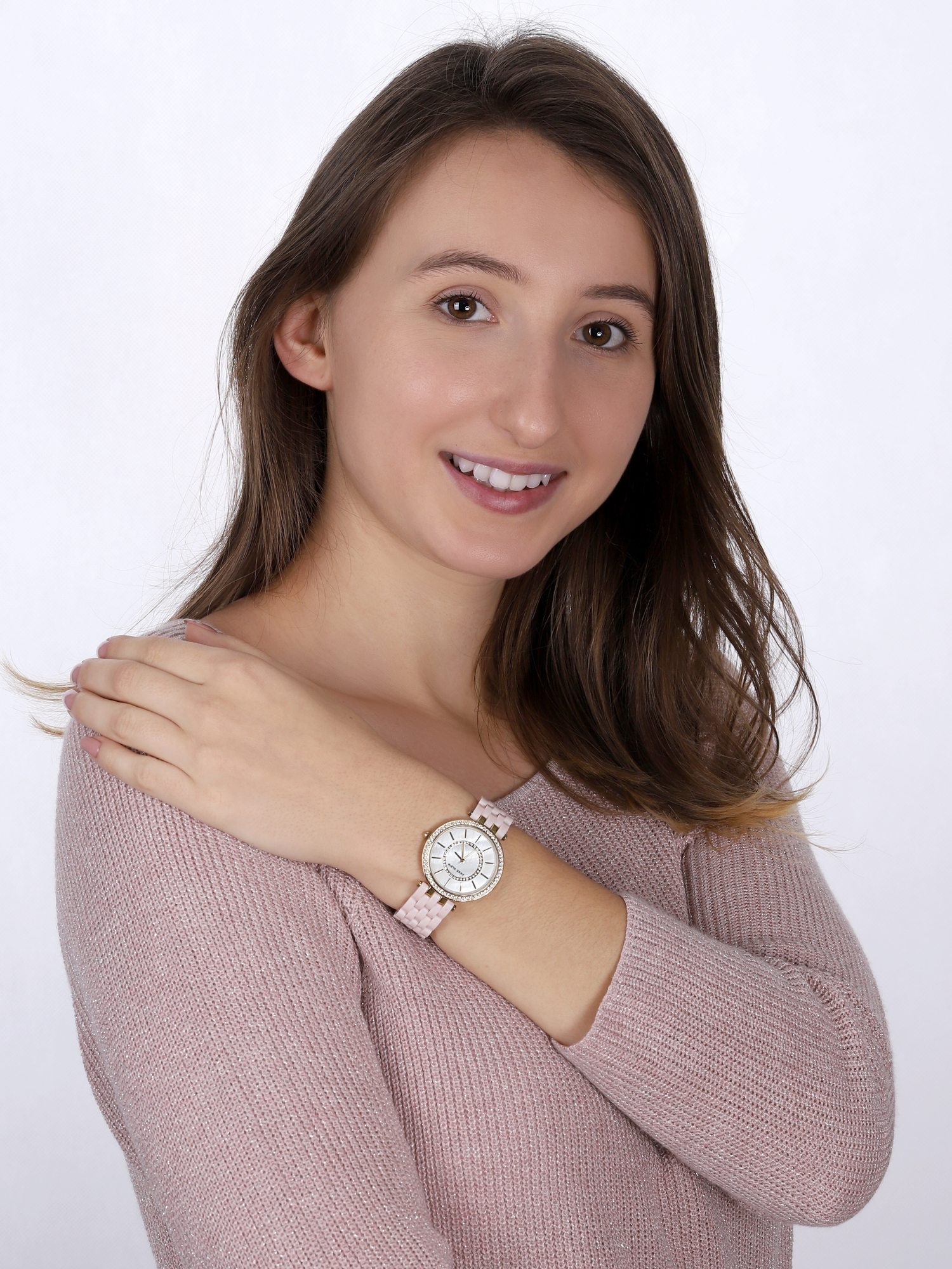 Anne Klein AK-2620LPGB zegarek damski Bransoleta - miniatura 2