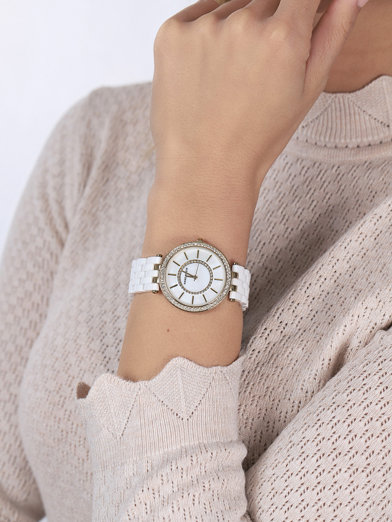 Anne Klein AK-2620WTGB zegarek klasyczny Bransoleta - miniatura 3