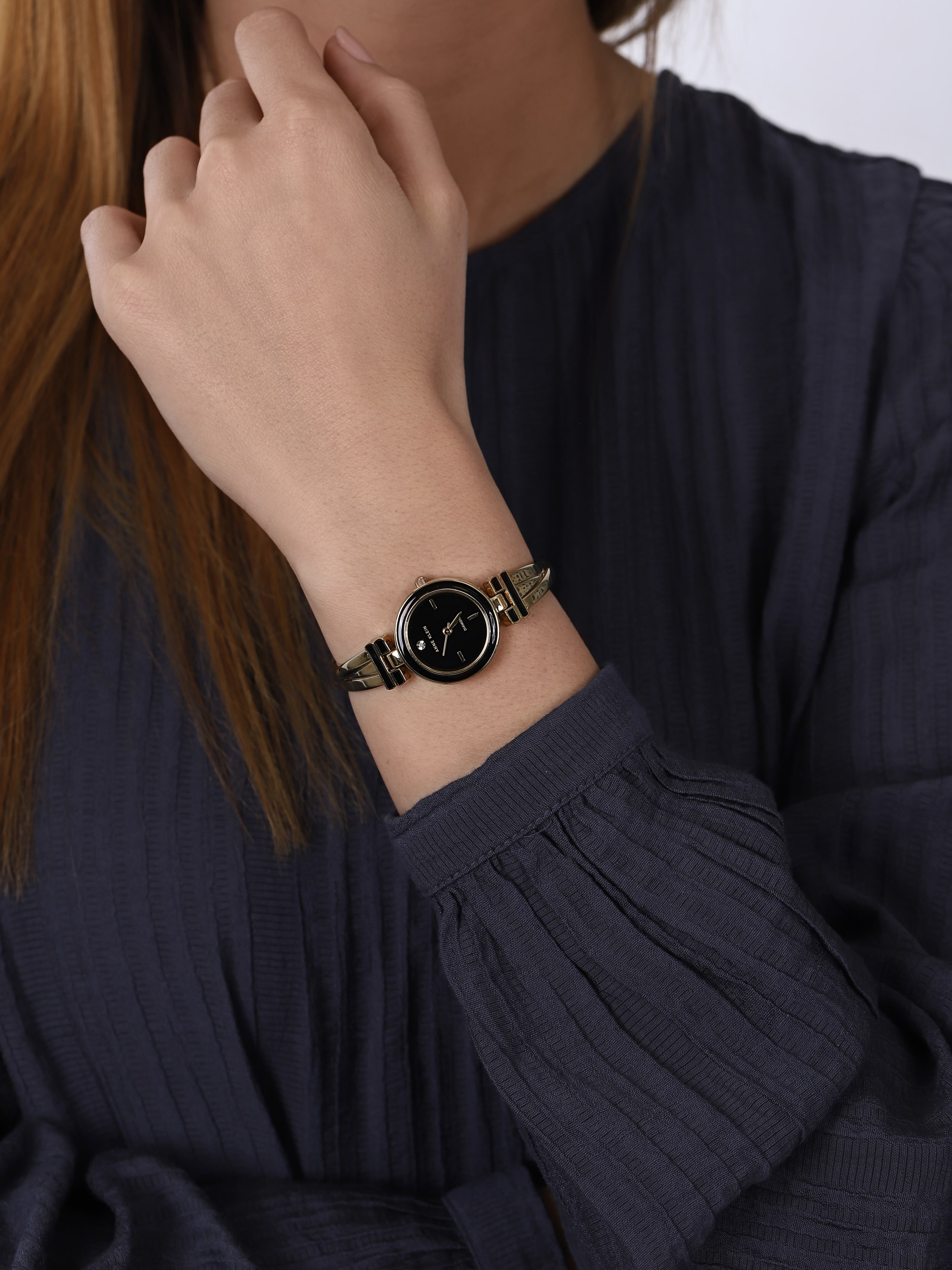 Anne Klein AK-2622BKGB damski zegarek Bransoleta bransoleta - miniatura 3