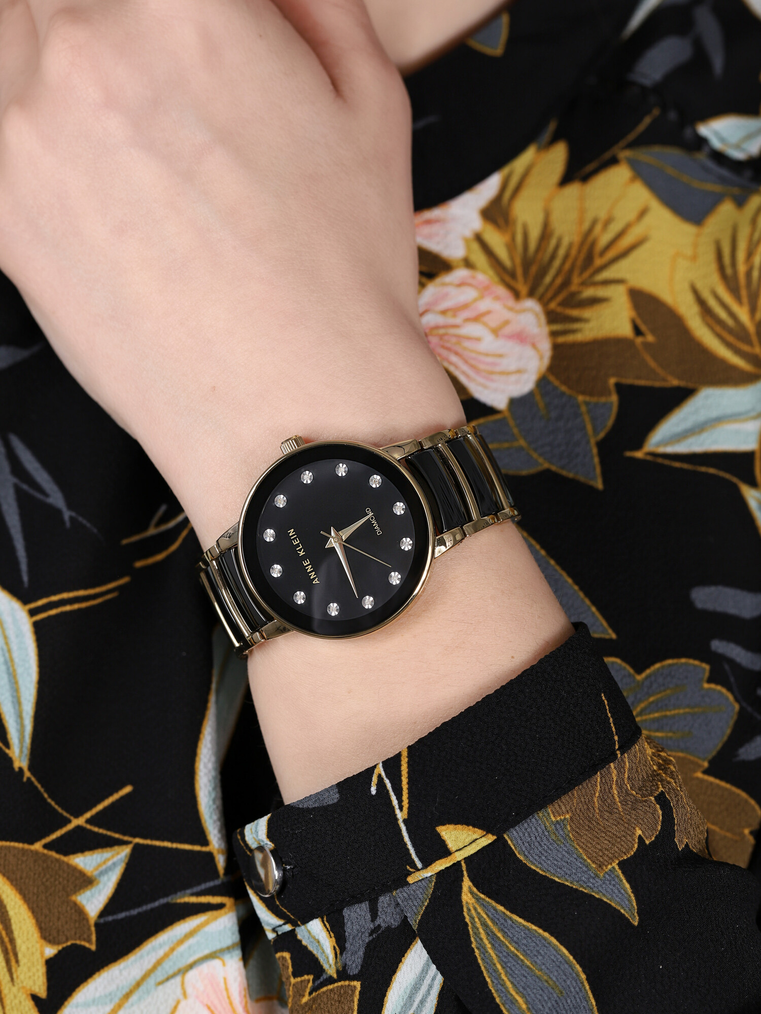 Anne Klein AK-2672BKGB zegarek klasyczny Bransoleta - miniatura 3