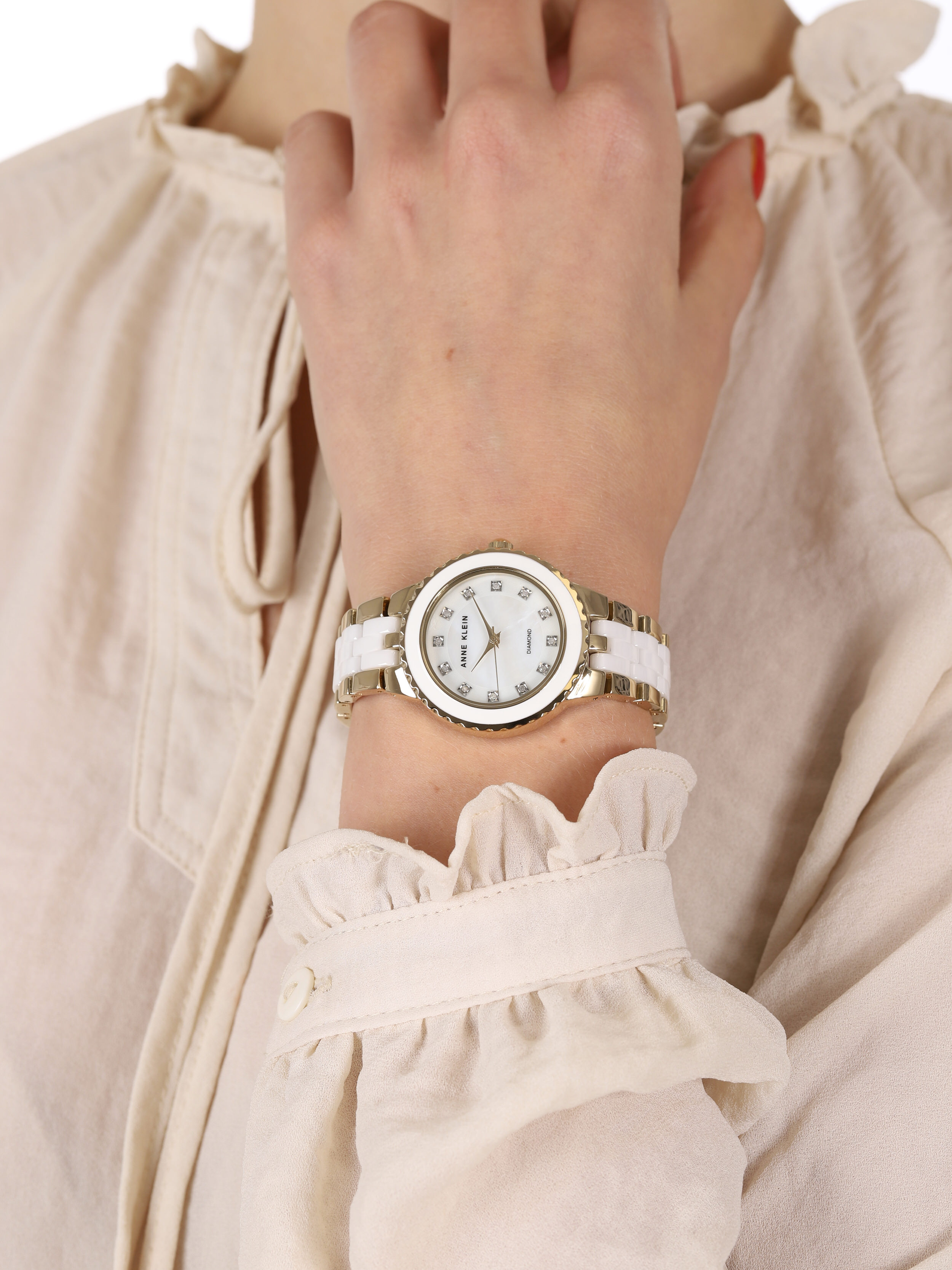 Anne Klein AK-2712WTGB damski zegarek Bransoleta bransoleta - miniatura 3