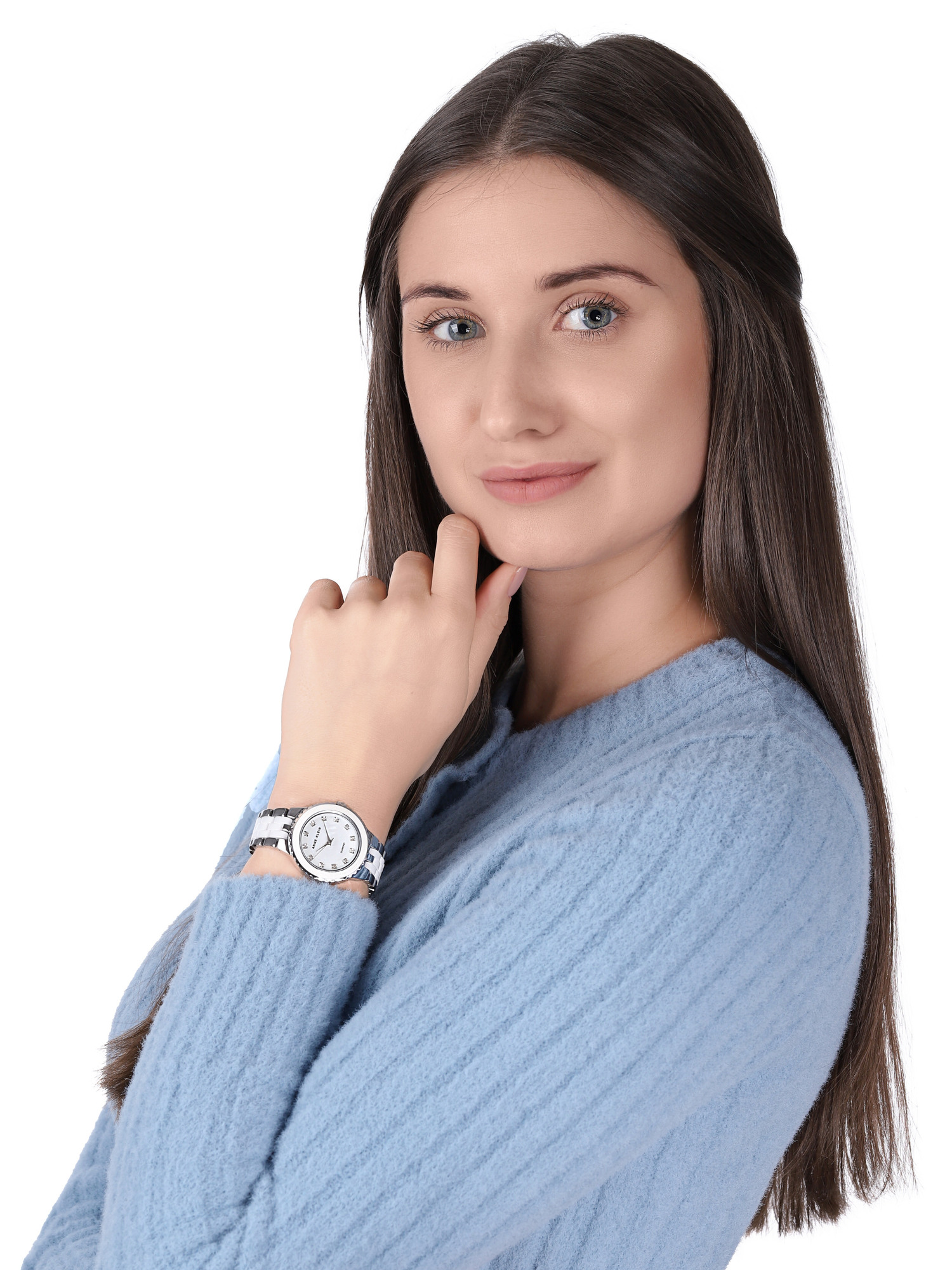 Anne Klein AK-2713WTSV zegarek damski Bransoleta - miniatura 2