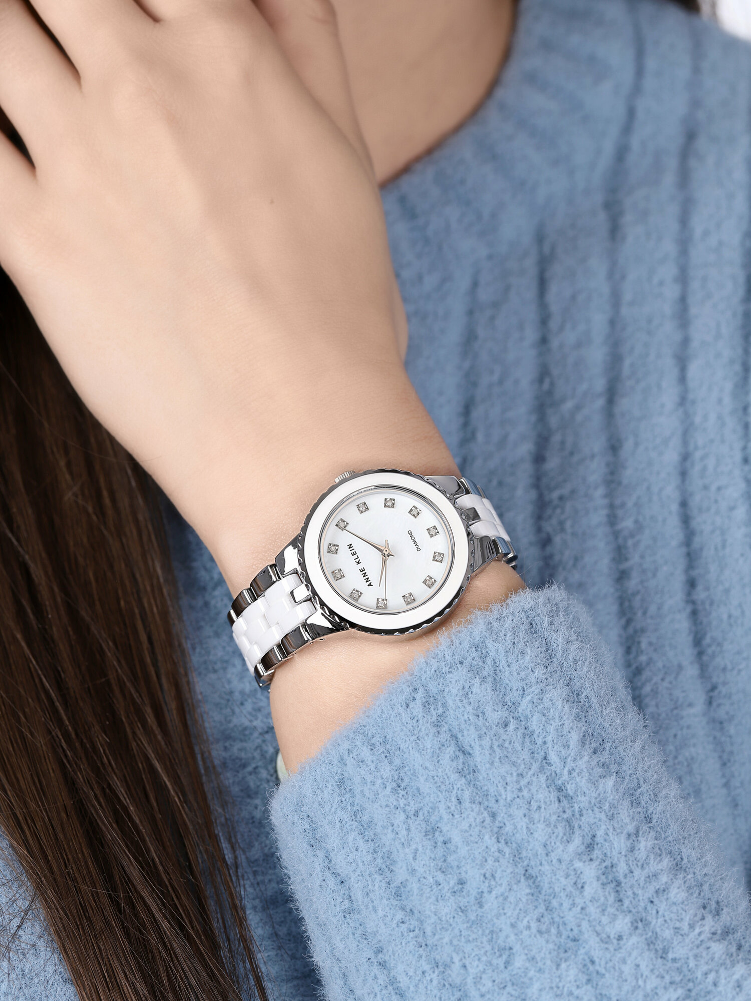 Anne Klein AK-2713WTSV zegarek fashion/modowy Bransoleta - miniatura 3