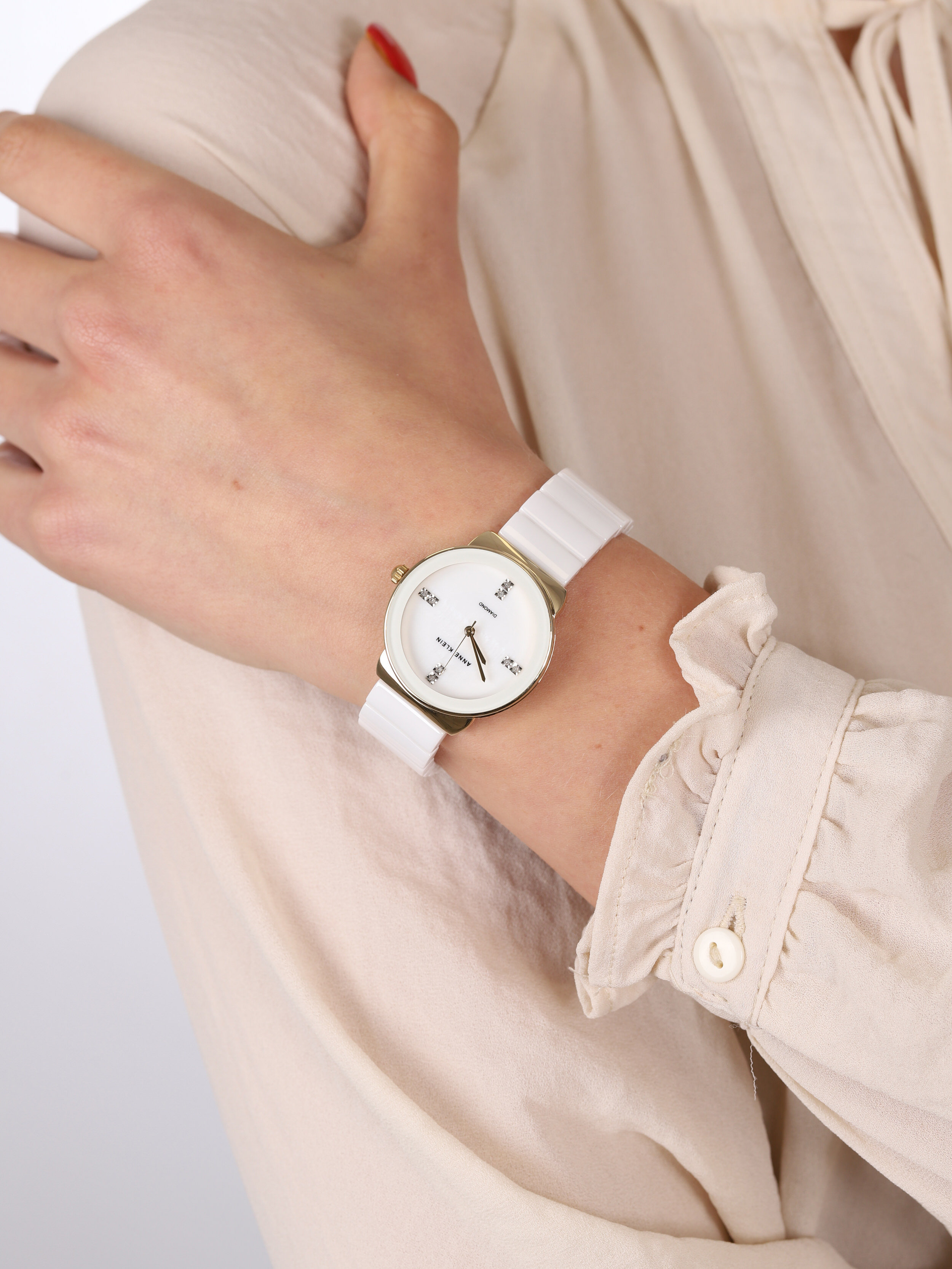 Anne Klein AK-2714WTGB damski zegarek Bransoleta bransoleta - miniatura 3