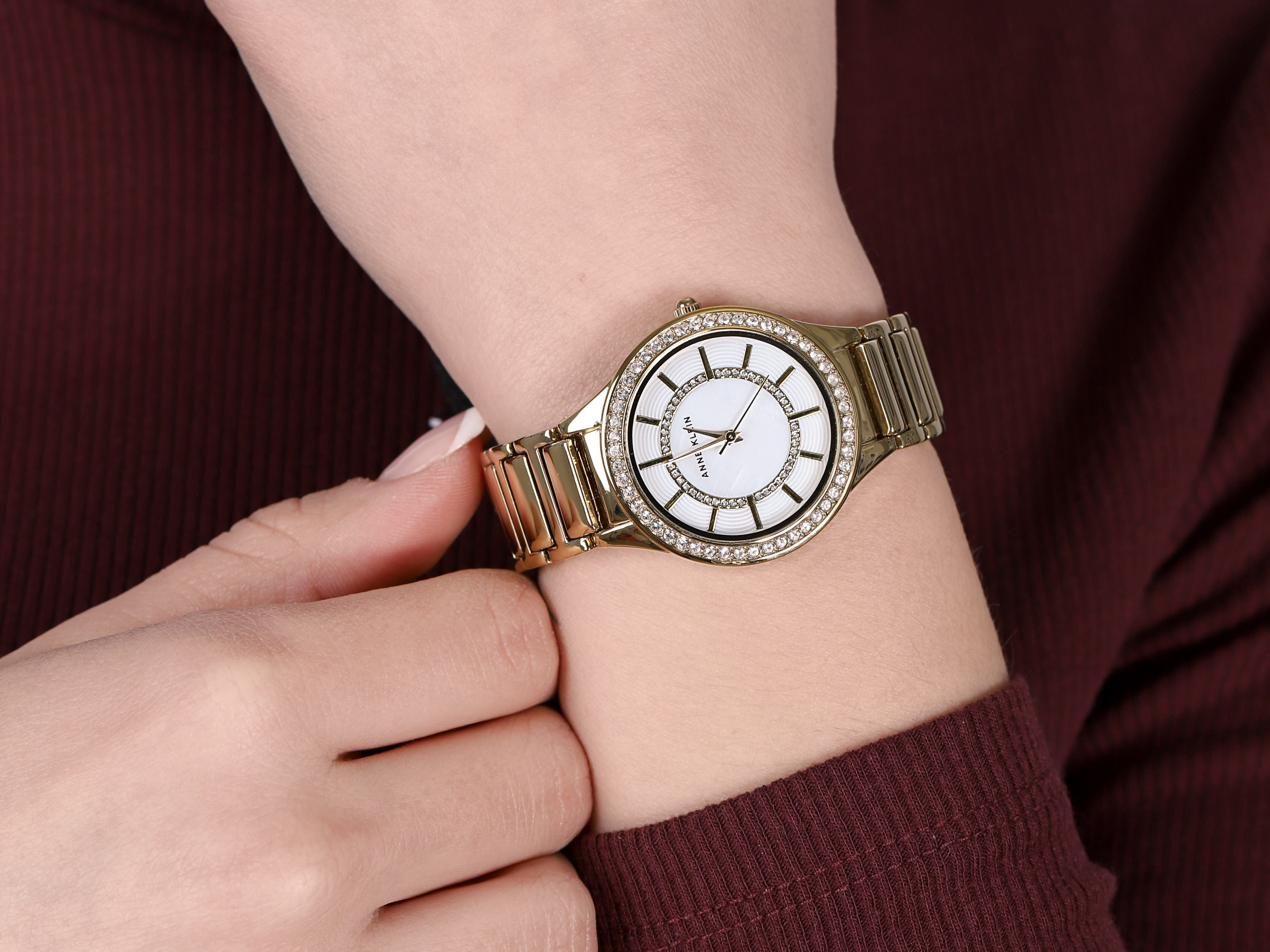 Anne Klein AK-2722MPGB damski zegarek Bransoleta bransoleta - miniatura 4