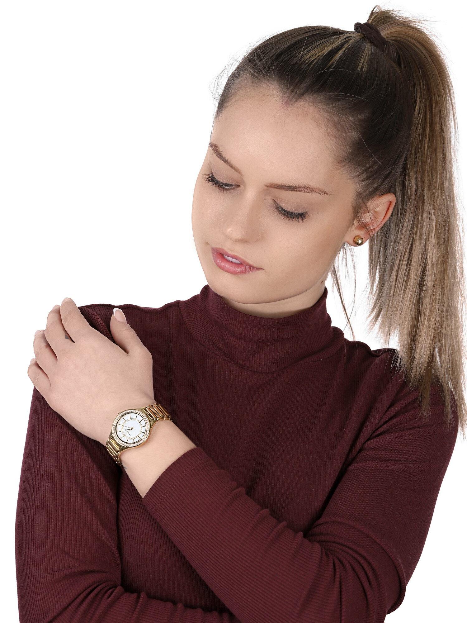 Anne Klein AK-2722MPGB zegarek damski Bransoleta - miniatura 2