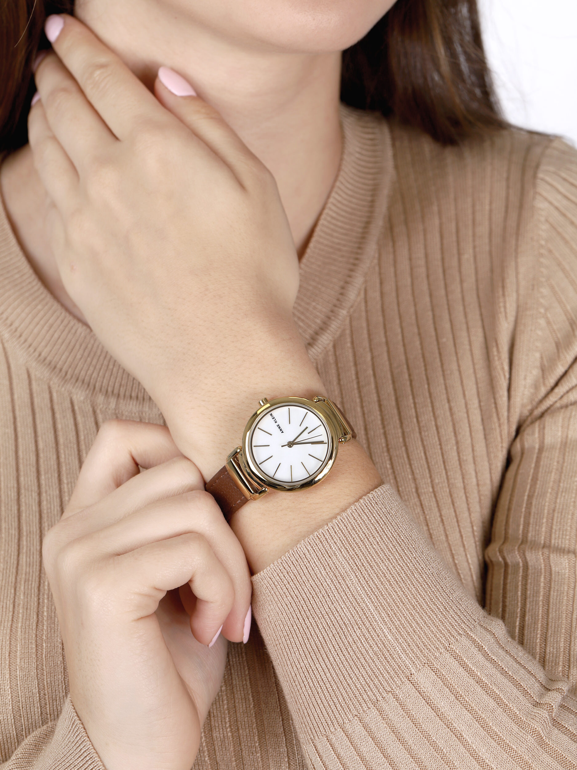 Anne Klein AK-2752MPBN damski zegarek Pasek pasek - miniatura 3