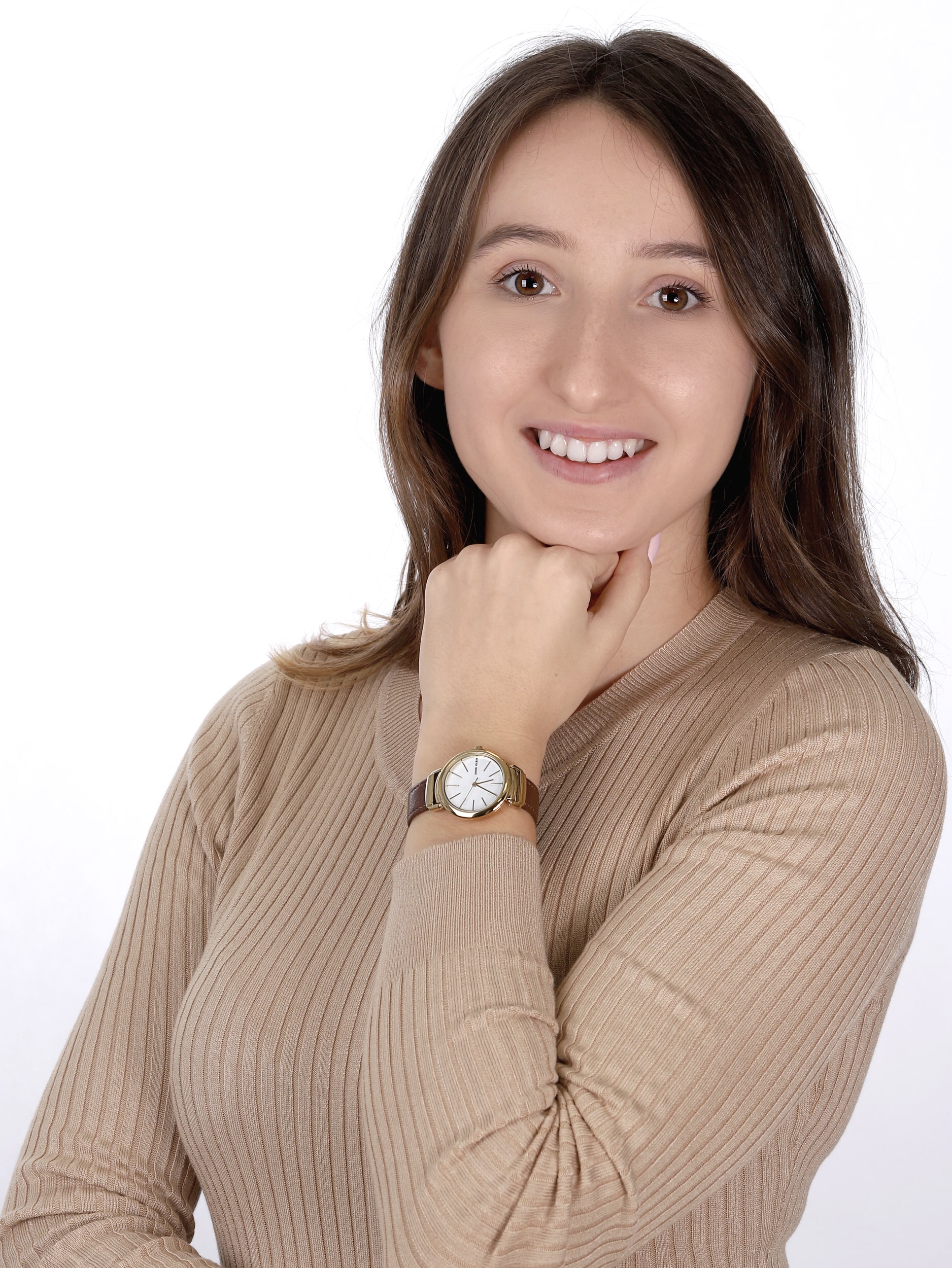 Anne Klein AK-2752MPBN zegarek klasyczny Pasek - miniatura 2
