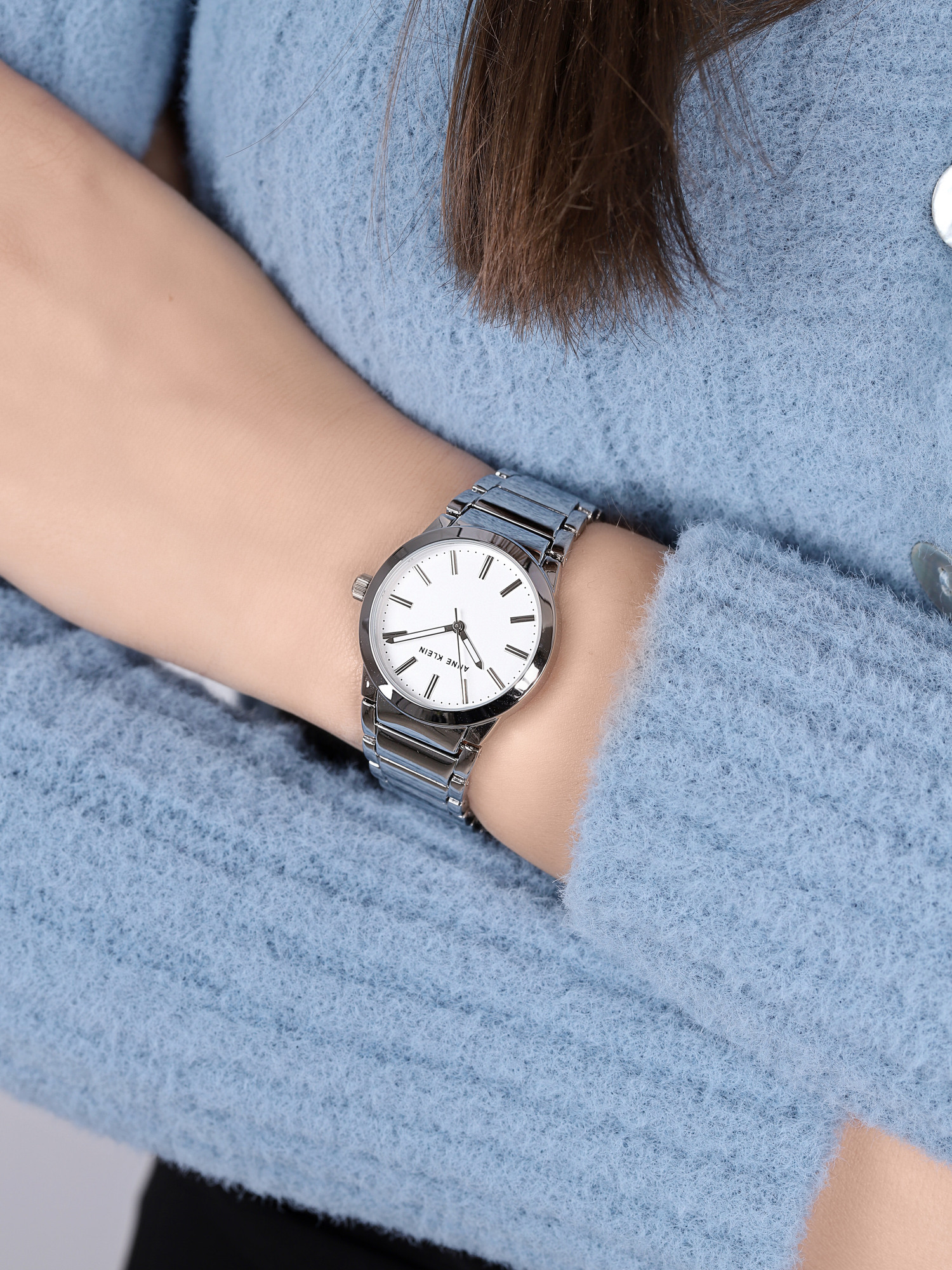 Anne Klein AK-2907SVSV damski zegarek Bransoleta bransoleta - miniatura 3