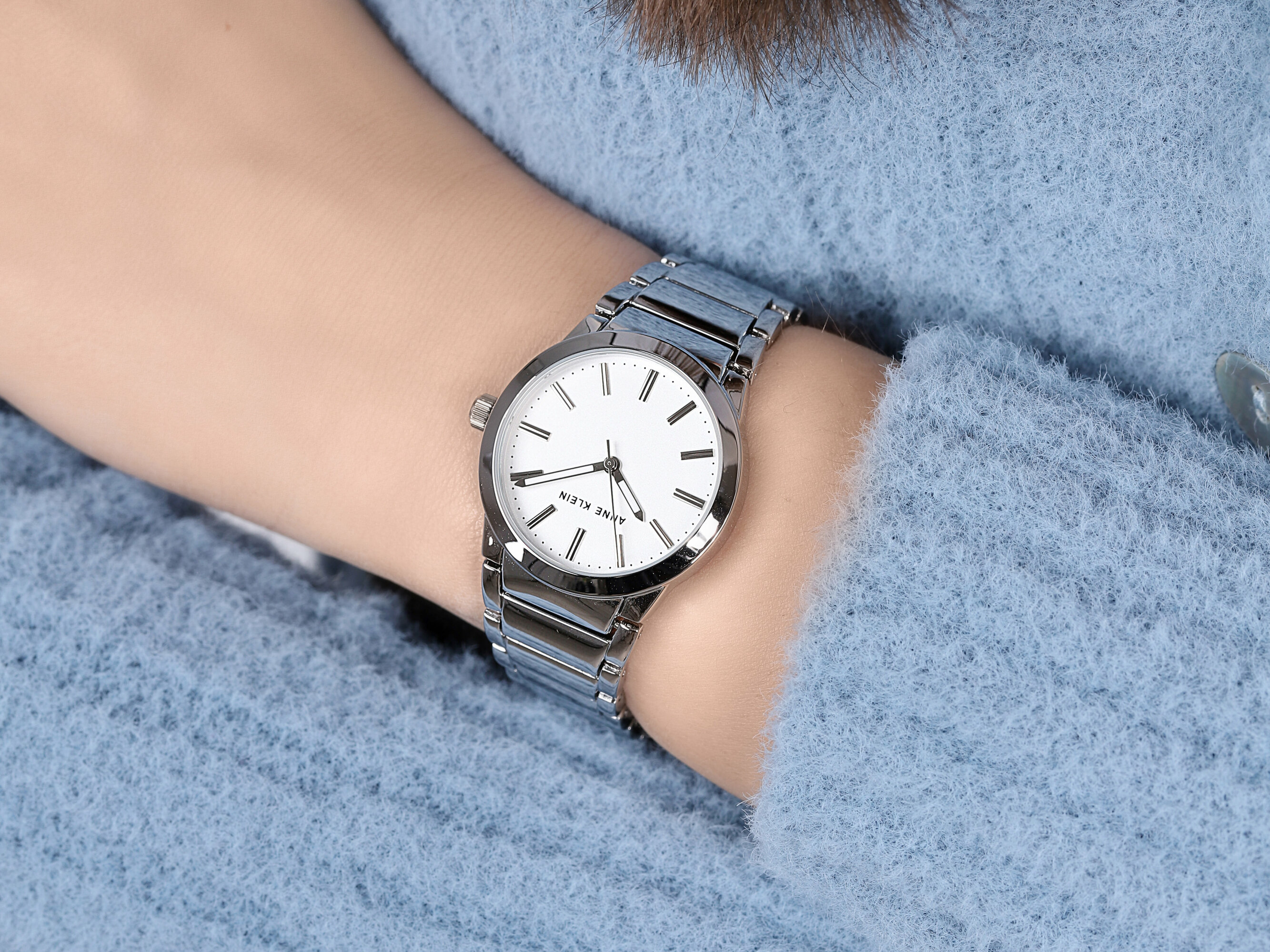 Anne Klein AK-2907SVSV zegarek damski Bransoleta - miniatura 4