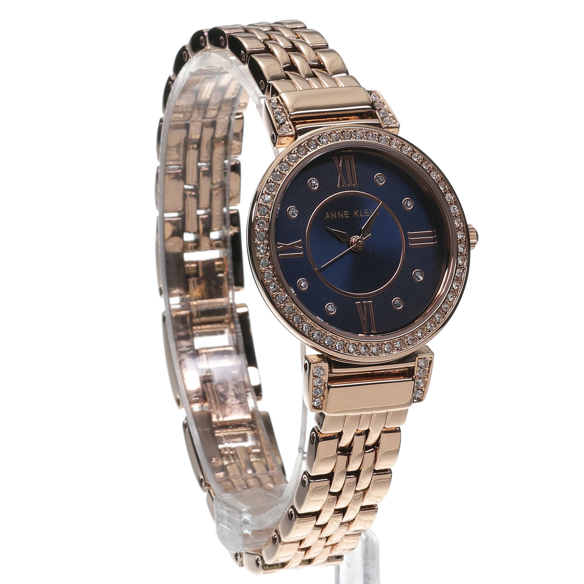 Anne Klein AK-2928NVRG zegarek różowe złoto fashion-modowy Bransoleta bransoleta - miniatura 3