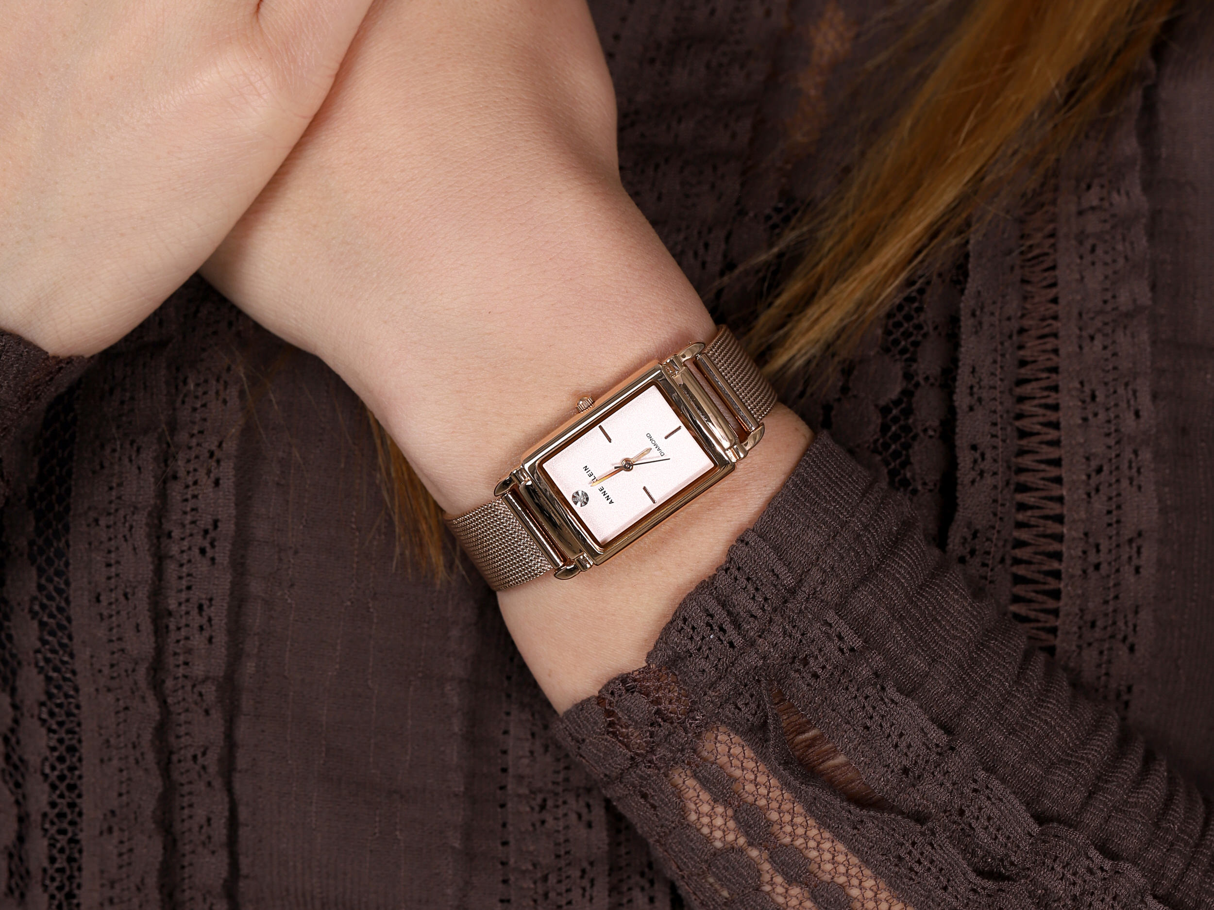 Anne Klein AK-2970RGRG damski zegarek Bransoleta bransoleta - miniatura 4