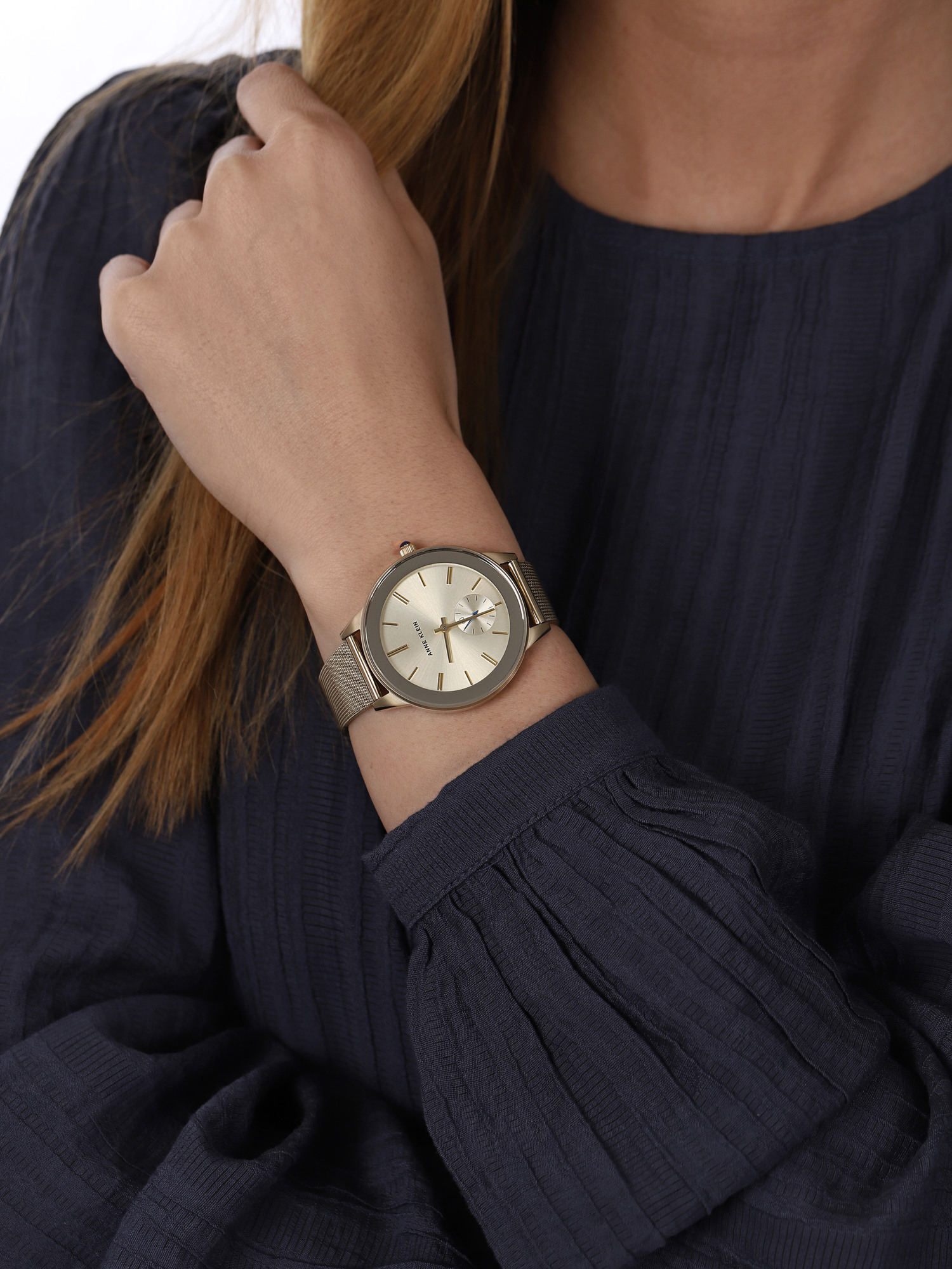 Anne Klein AK-2982CHGB zegarek klasyczny Bransoleta - miniatura 3