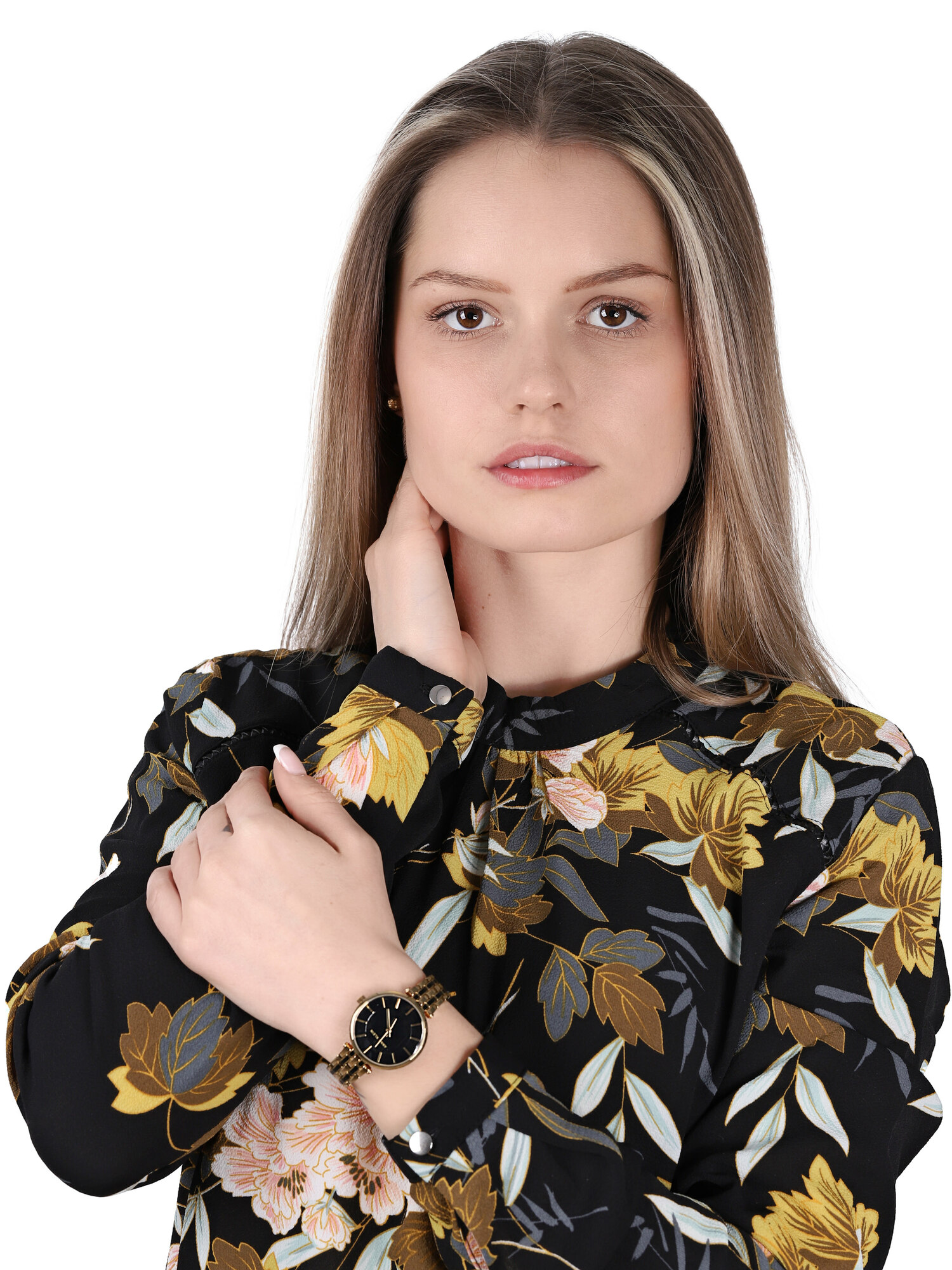 Anne Klein AK-3010BKGB zegarek damski Bransoleta - miniatura 2
