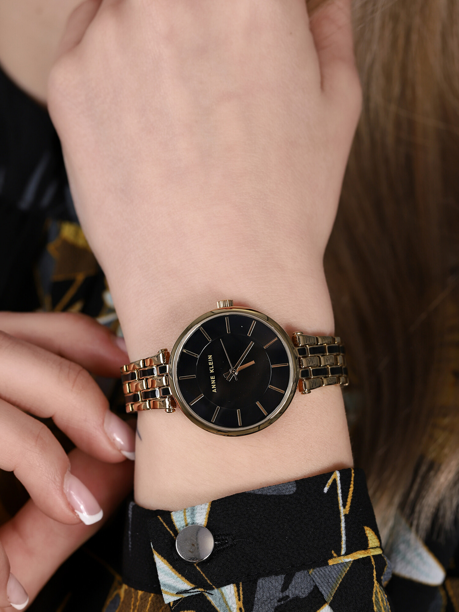 Anne Klein AK-3010BKGB zegarek fashion/modowy Bransoleta - miniatura 3