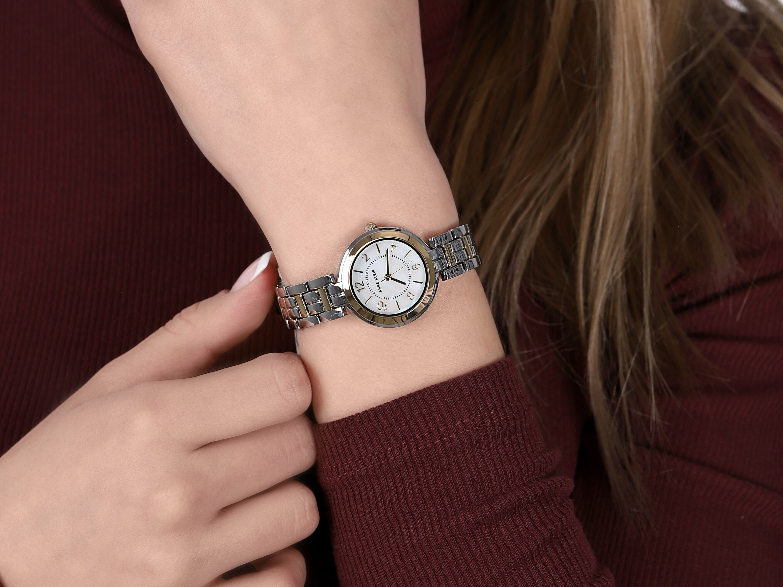 Anne Klein AK-3071MPTT zegarek damski Bransoleta - miniatura 4