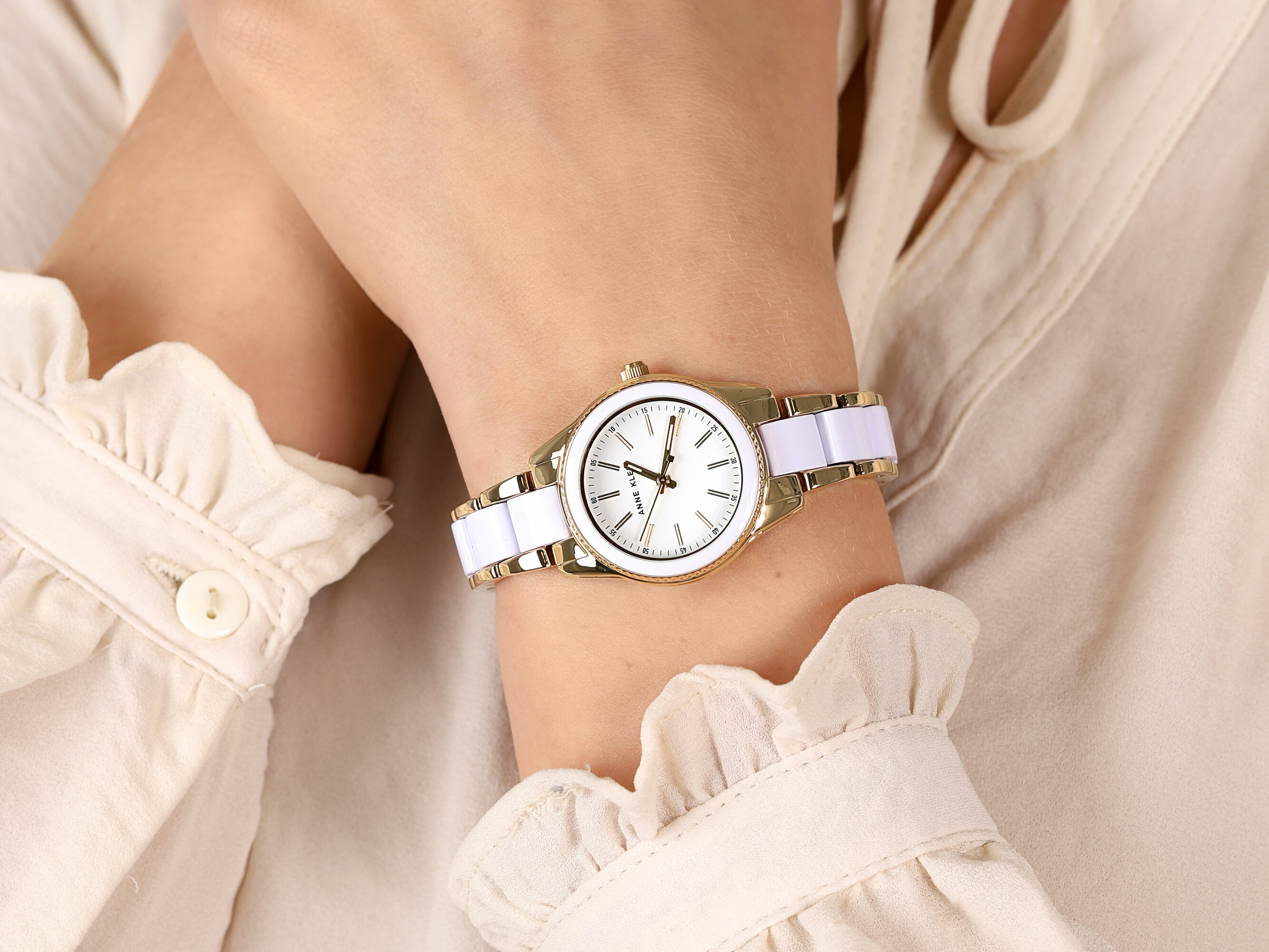 Anne Klein AK-3212WTGB zegarek damski Bransoleta - miniatura 4