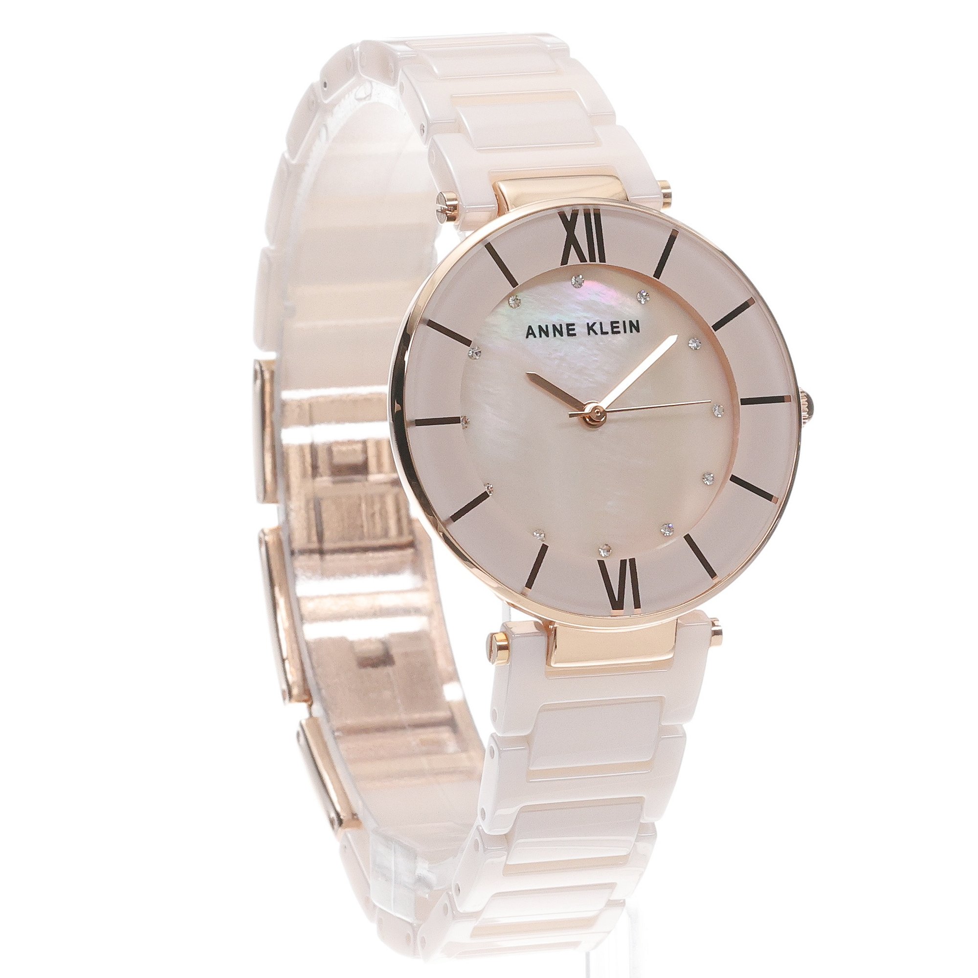 Anne Klein AK-3266LPRG zegarek różowe złoto klasyczny Bransoleta bransoleta - miniatura 3