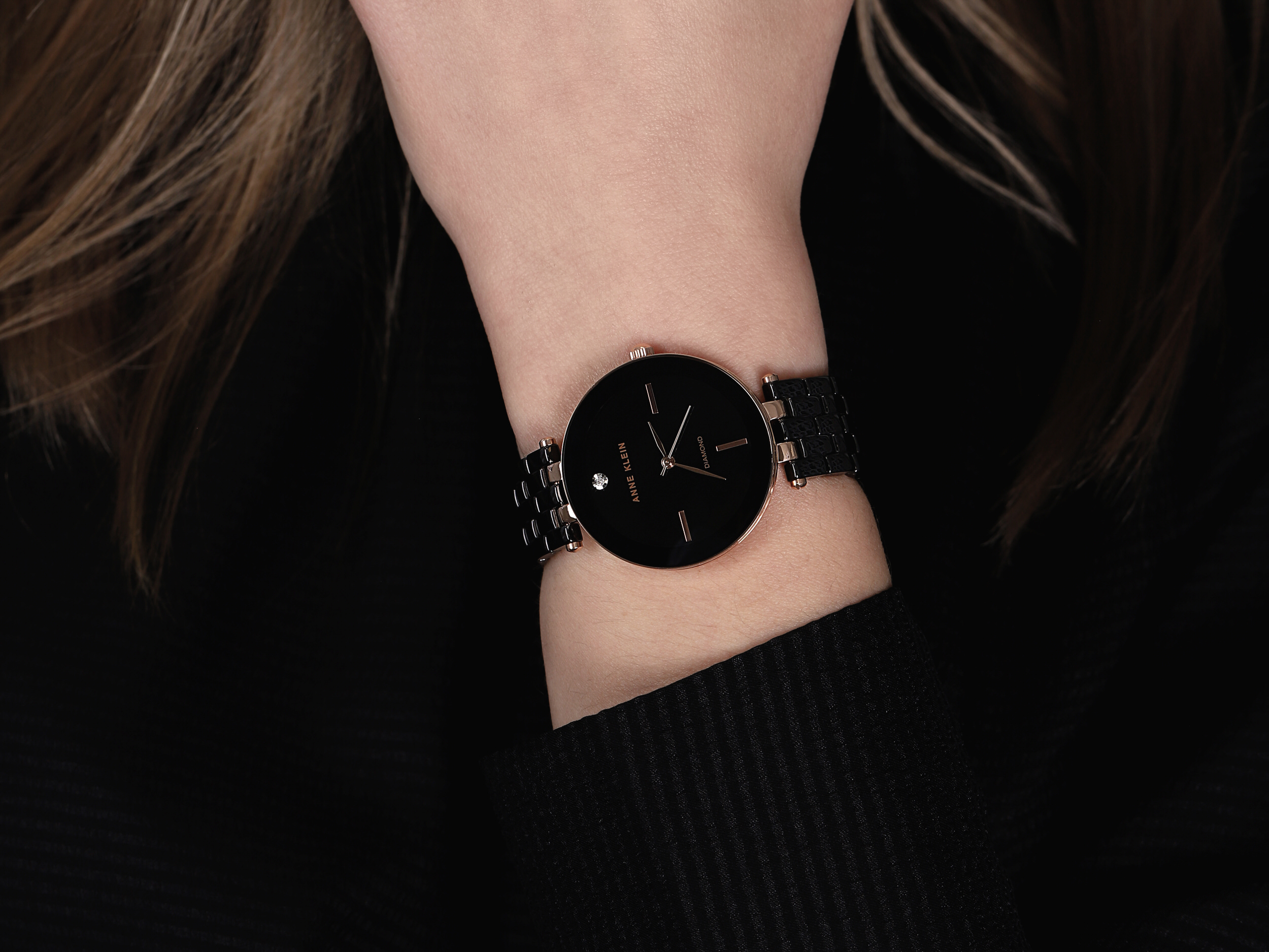 Anne Klein AK-3310BKRG zegarek fashion/modowy Bransoleta - miniatura 4