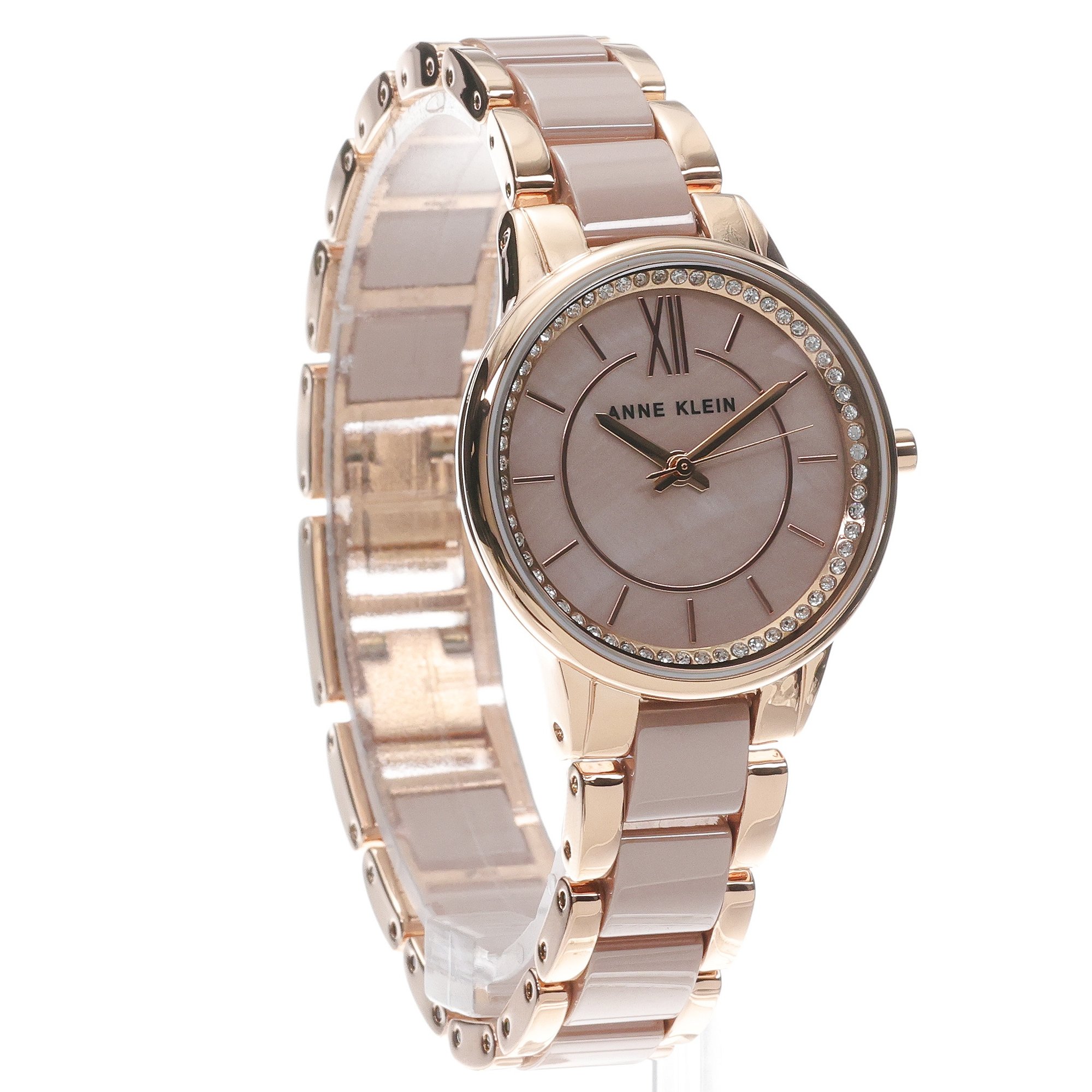 Anne Klein AK-3344TPRG zegarek różowe złoto klasyczny Bransoleta bransoleta - miniatura 3