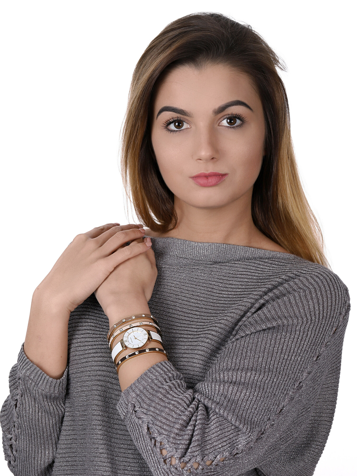 Anne Klein AK-3516GPST zegarek klasyczny Bransoleta - miniatura 2