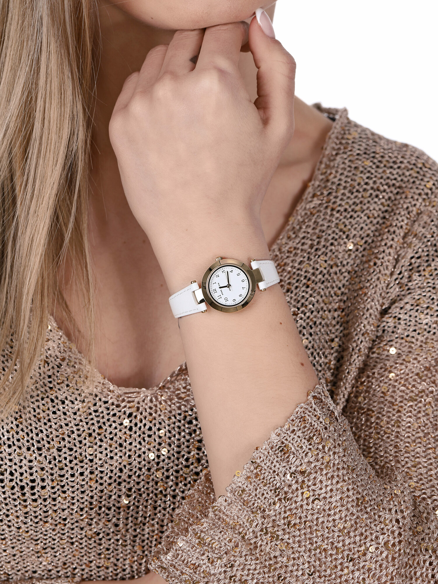 Anne Klein AK-3522WTWT zegarek klasyczny Pasek - miniatura 3