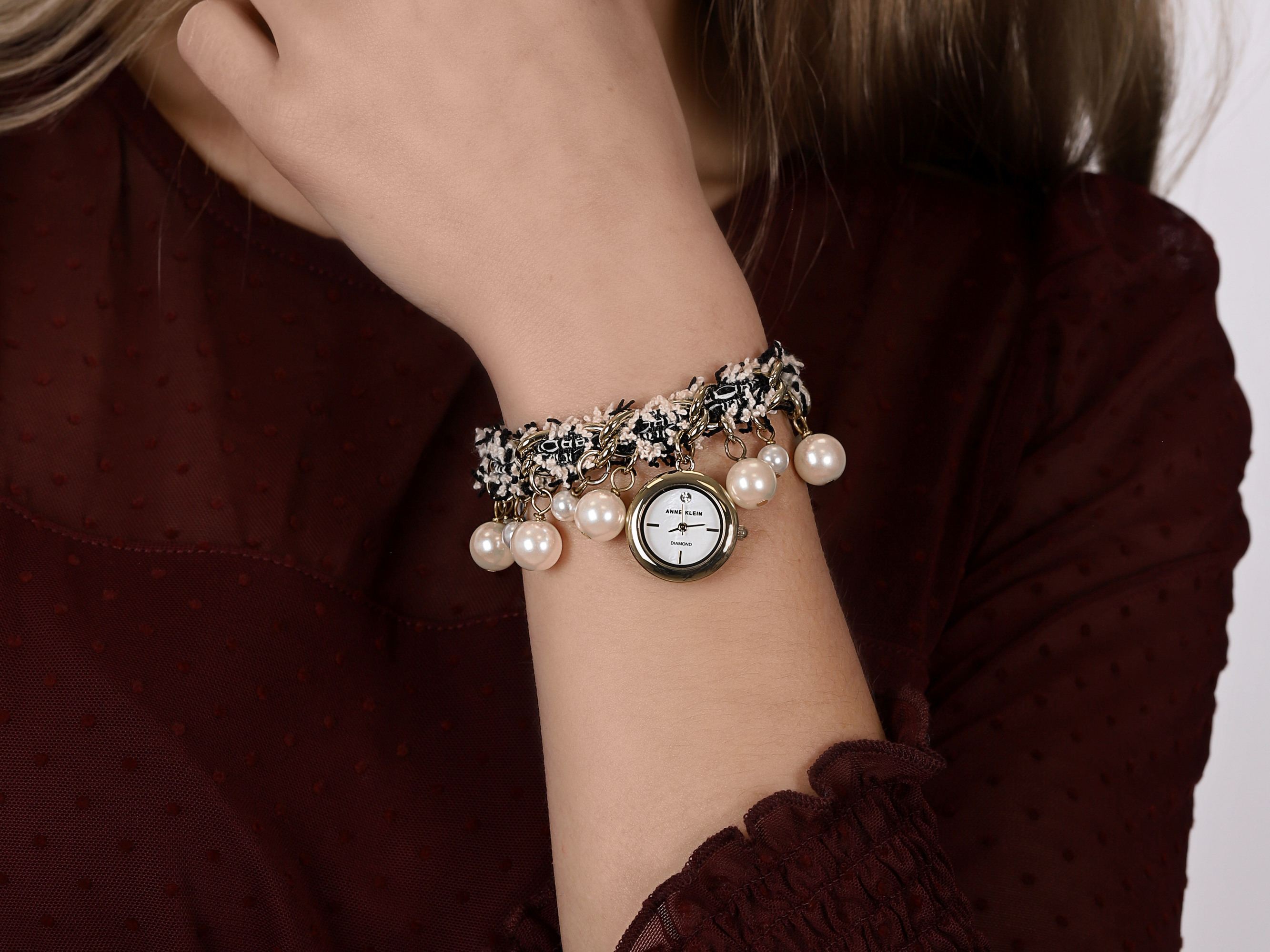 Anne Klein AK-3596GPCH zegarek fashion/modowy Bransoleta - miniatura 4