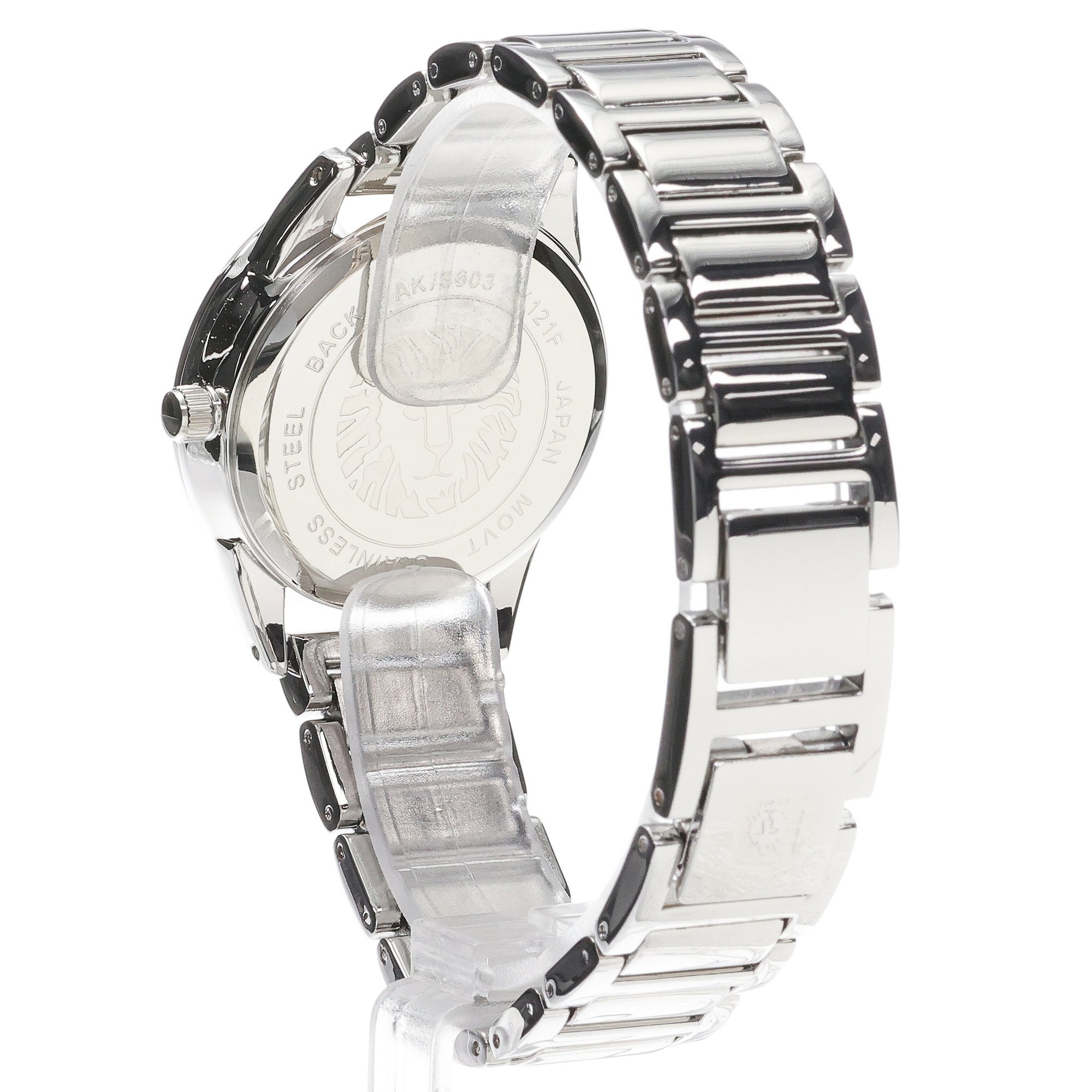 Anne Klein AK-3603WTSV Bransoleta klasyczny zegarek srebrny - miniatura 4