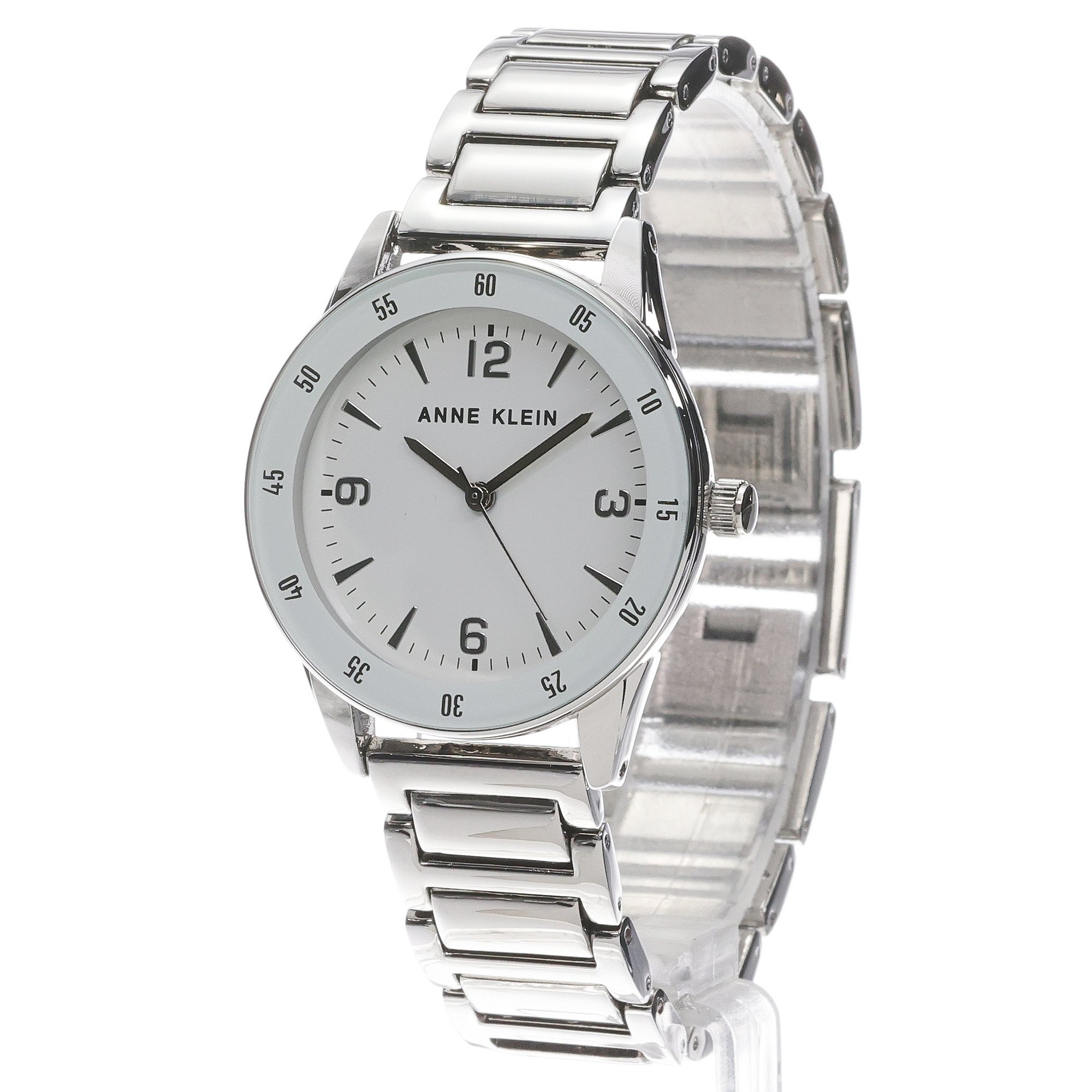 Anne Klein AK-3603WTSV zegarek damski klasyczny Bransoleta bransoleta - miniatura 2