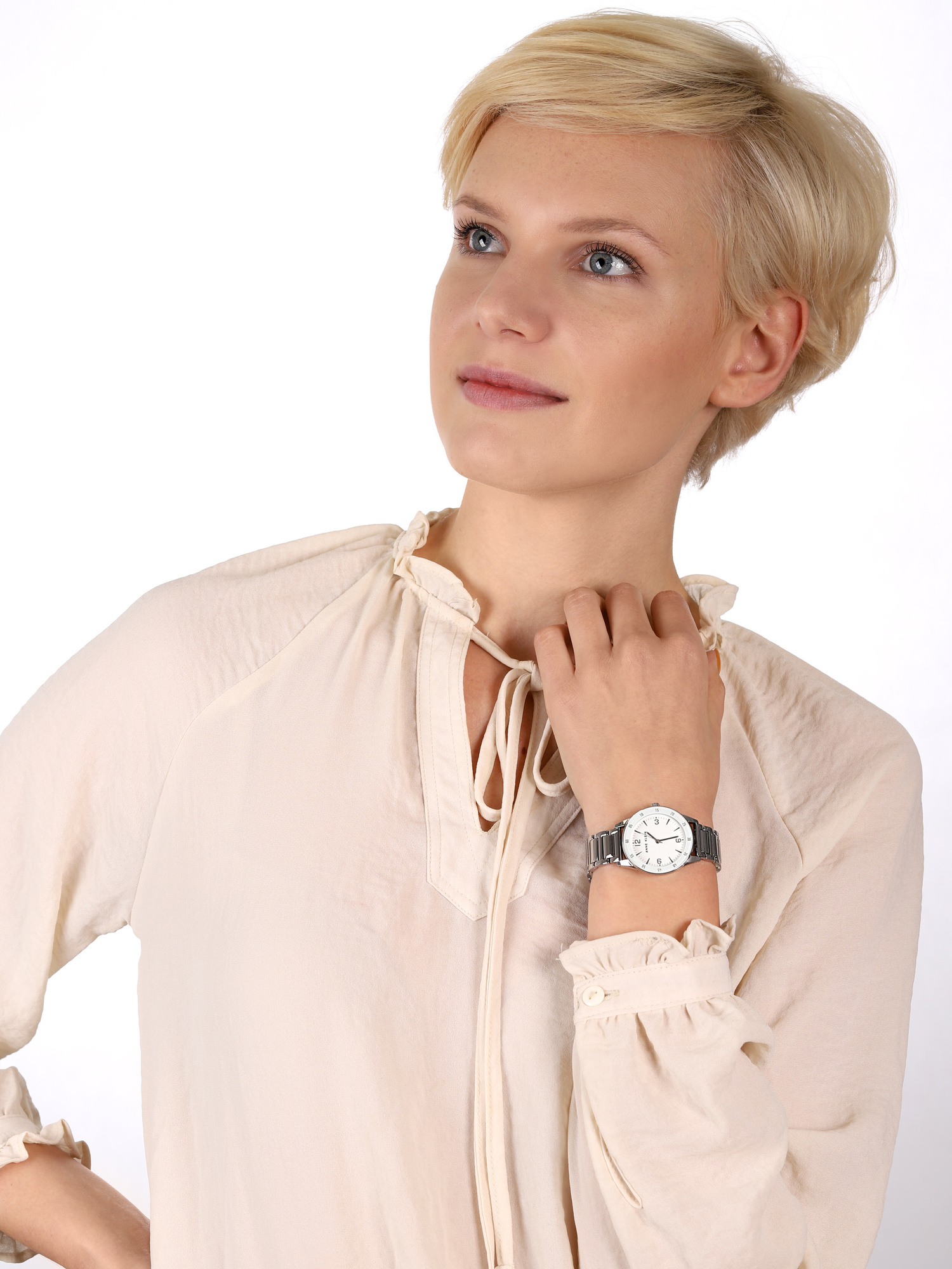 Anne Klein AK-3603WTSV zegarek klasyczny Bransoleta - miniatura 5