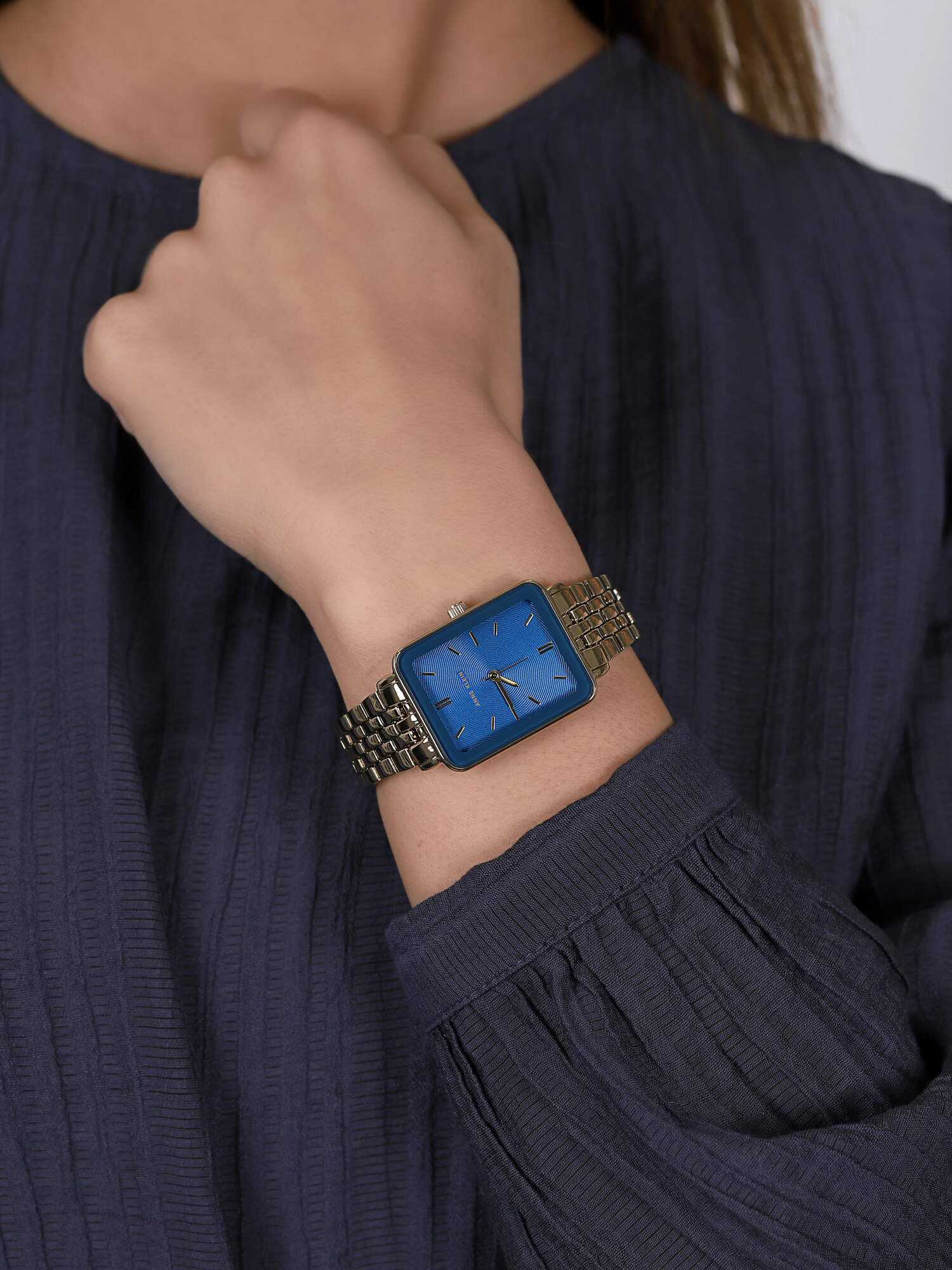 Anne Klein AK-3614BLGB damski zegarek Bransoleta bransoleta - miniatura 3