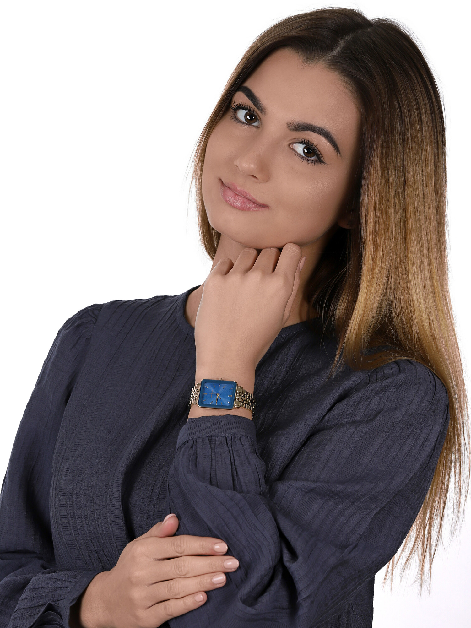 Anne Klein AK-3614BLGB zegarek klasyczny Bransoleta - miniatura 2