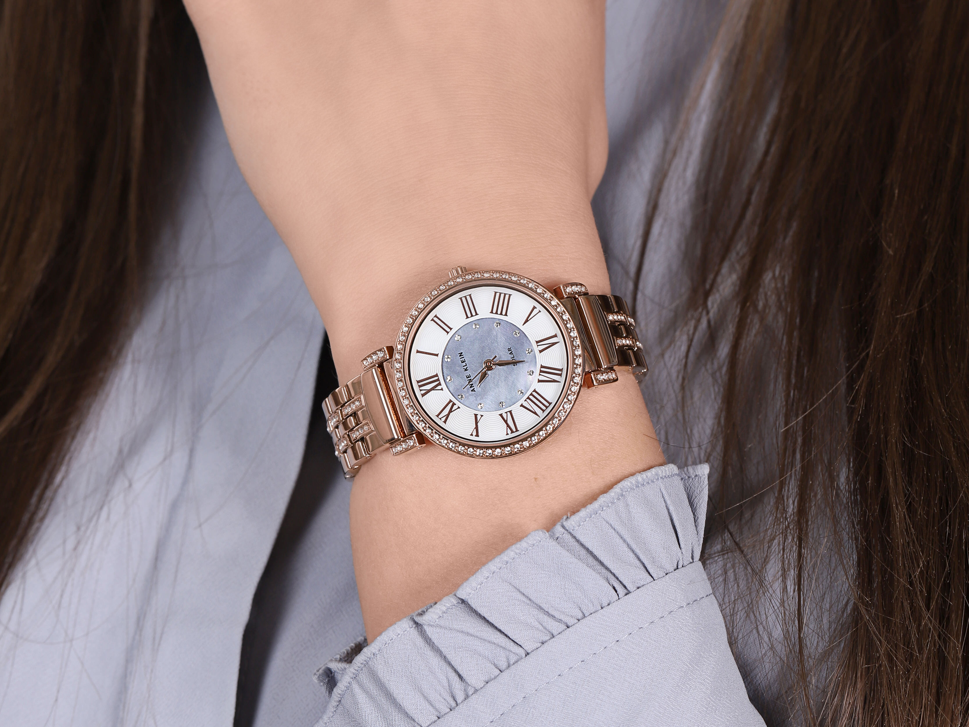 Anne Klein AK-3632MPRG zegarek damski Bransoleta - miniatura 4