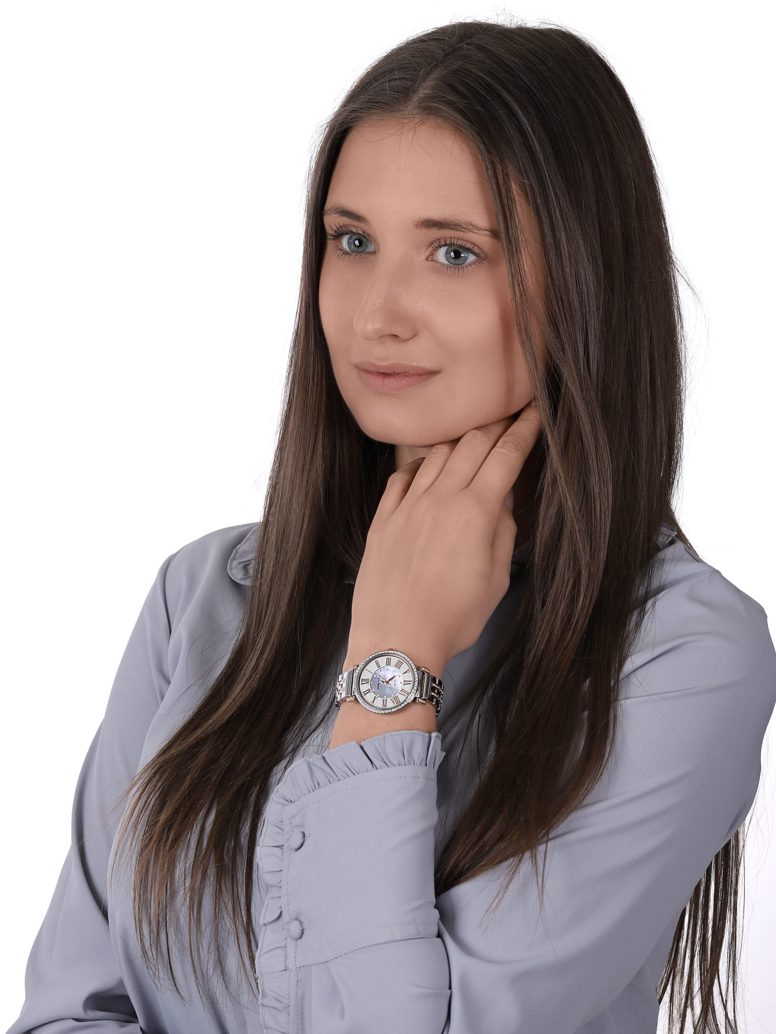 Anne Klein AK-3633MPRT zegarek damski Bransoleta - miniatura 2