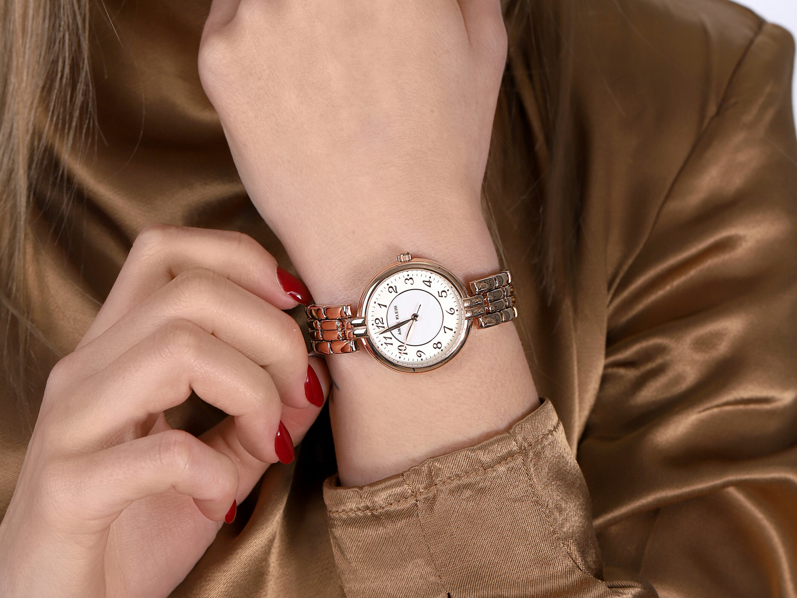 Anne Klein AK-3656MPRG zegarek damski Bransoleta - miniatura 4