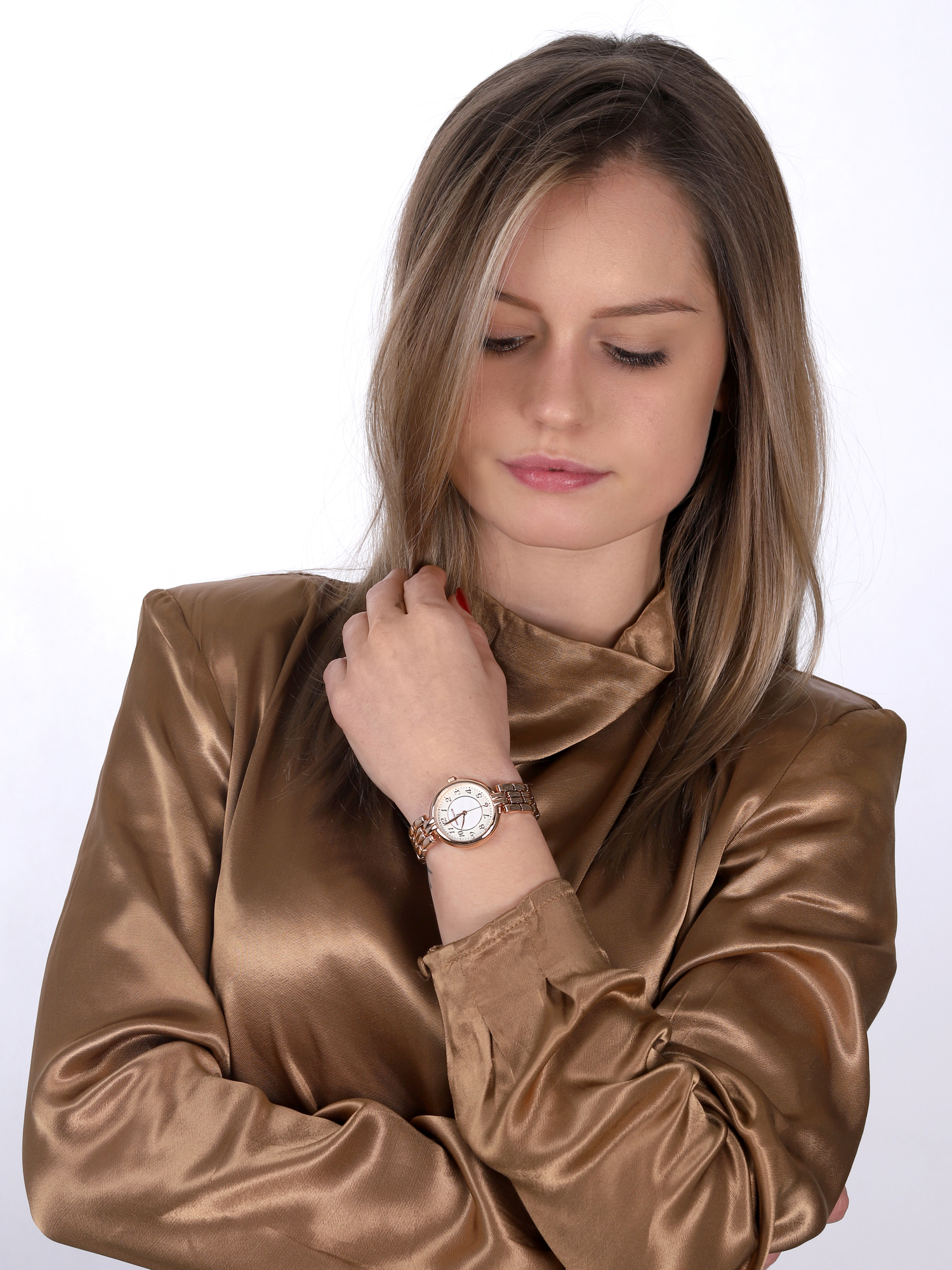 Anne Klein AK-3656MPRG zegarek klasyczny Bransoleta - miniatura 2